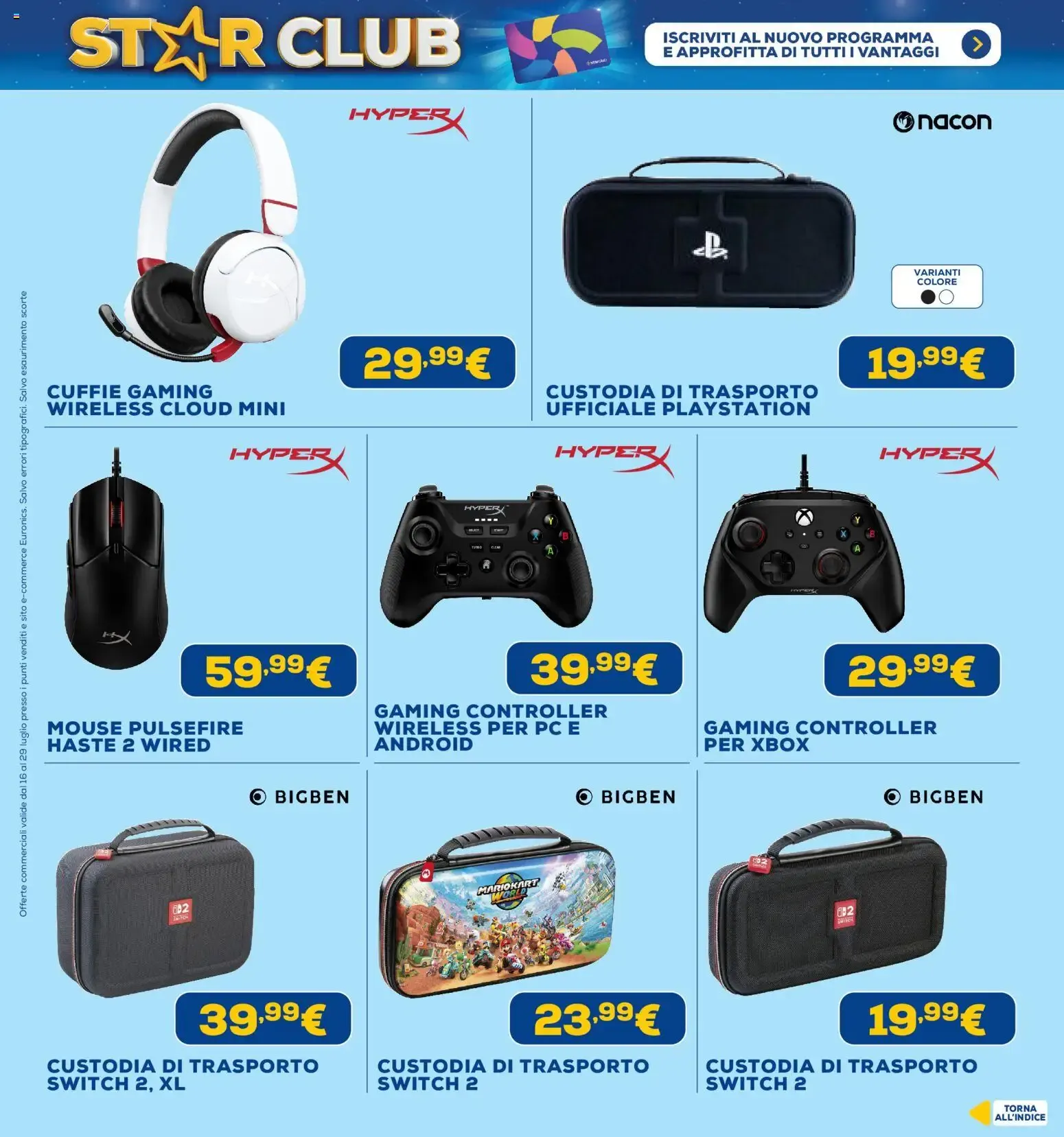 STAR CLUB - IL PROGRAMMA CHE PREMIA I TUOI ACQUISTI da 16 luglio a 29 luglio di 2026 - Pagina del volantino 32