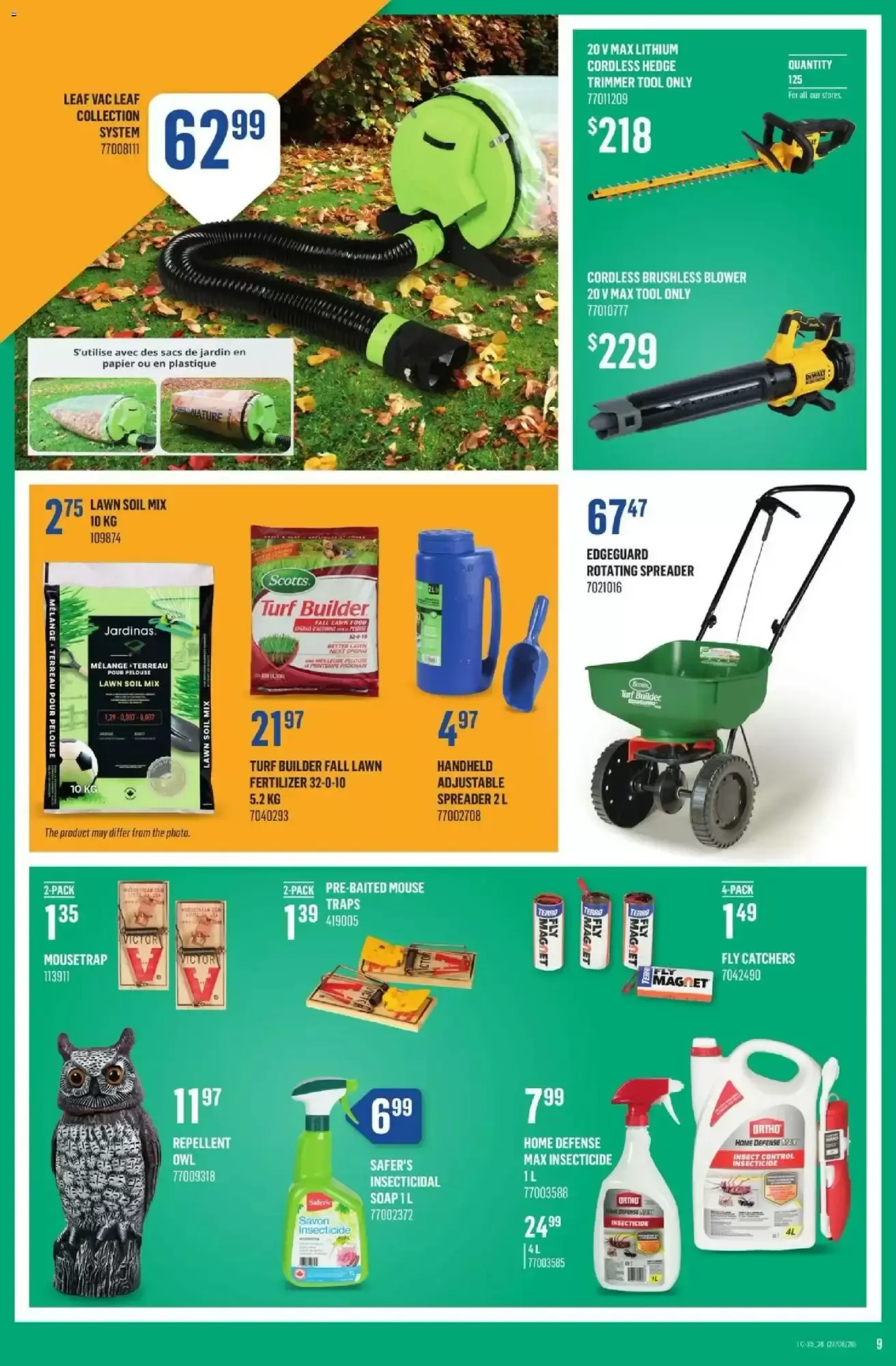 Discover Our Pages For Your Outdoor Projects from August 27 to September 2 2026 - flyer page 9