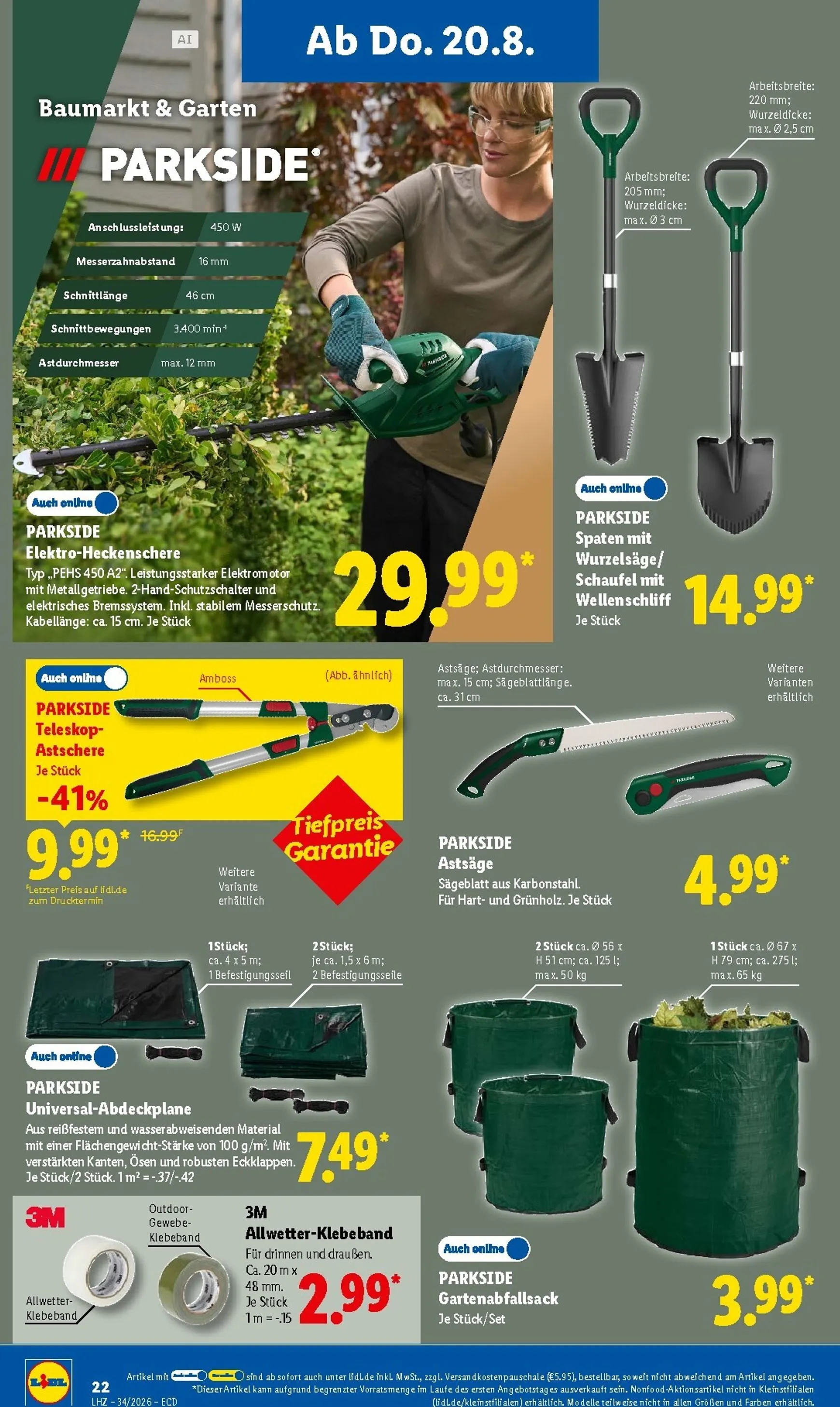 Lidl Prospekt nächste Woche – von Montag 17.08.2026 bis Samstag 22.08.2026 von 17. August bis 22. August 2026 - Prospekt seite 43