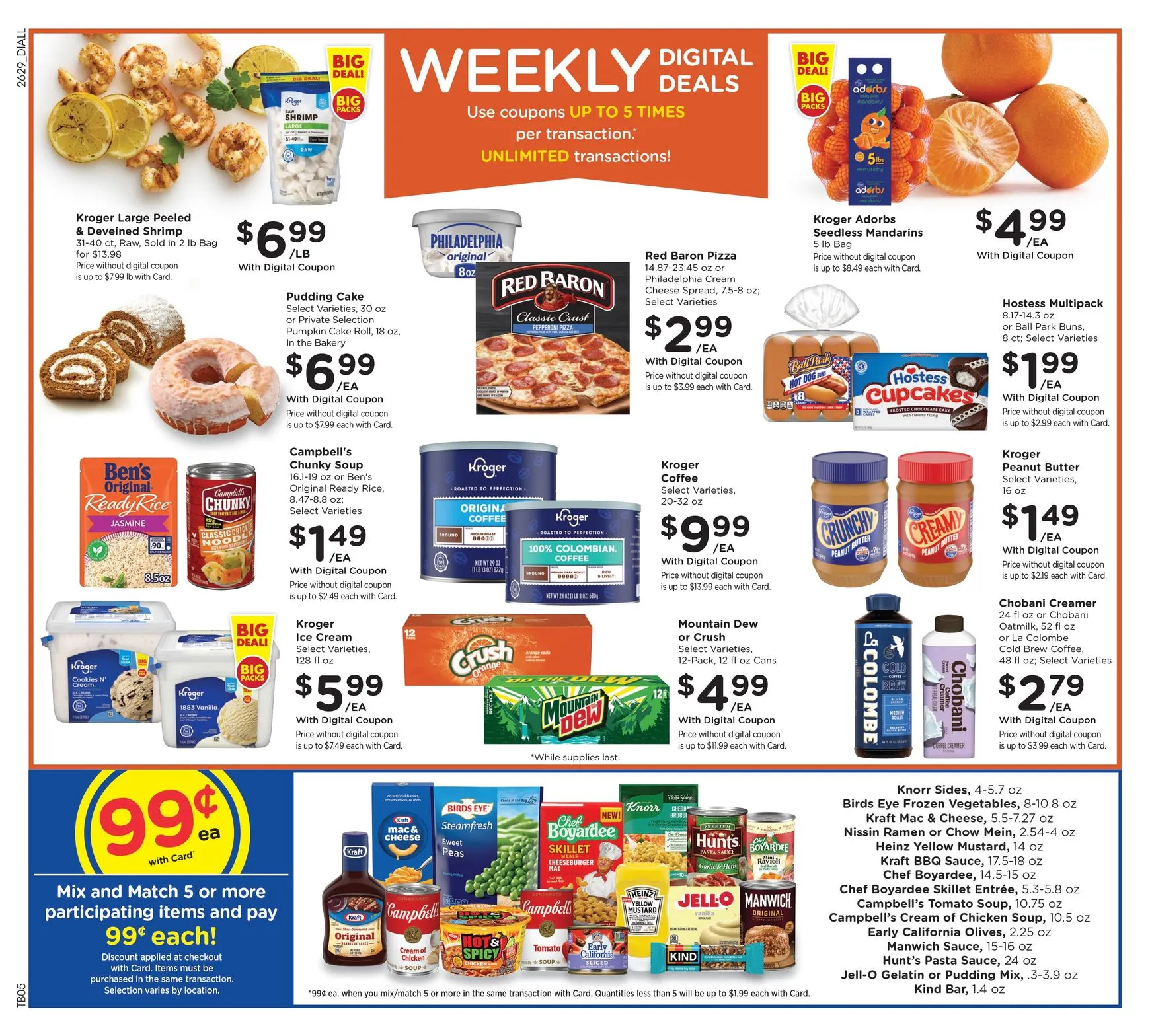 Weekly promotion Baker's Weekly Digital Deals spanning from August 19 to August 25 2026 - Page 3 for Catalogue 365
