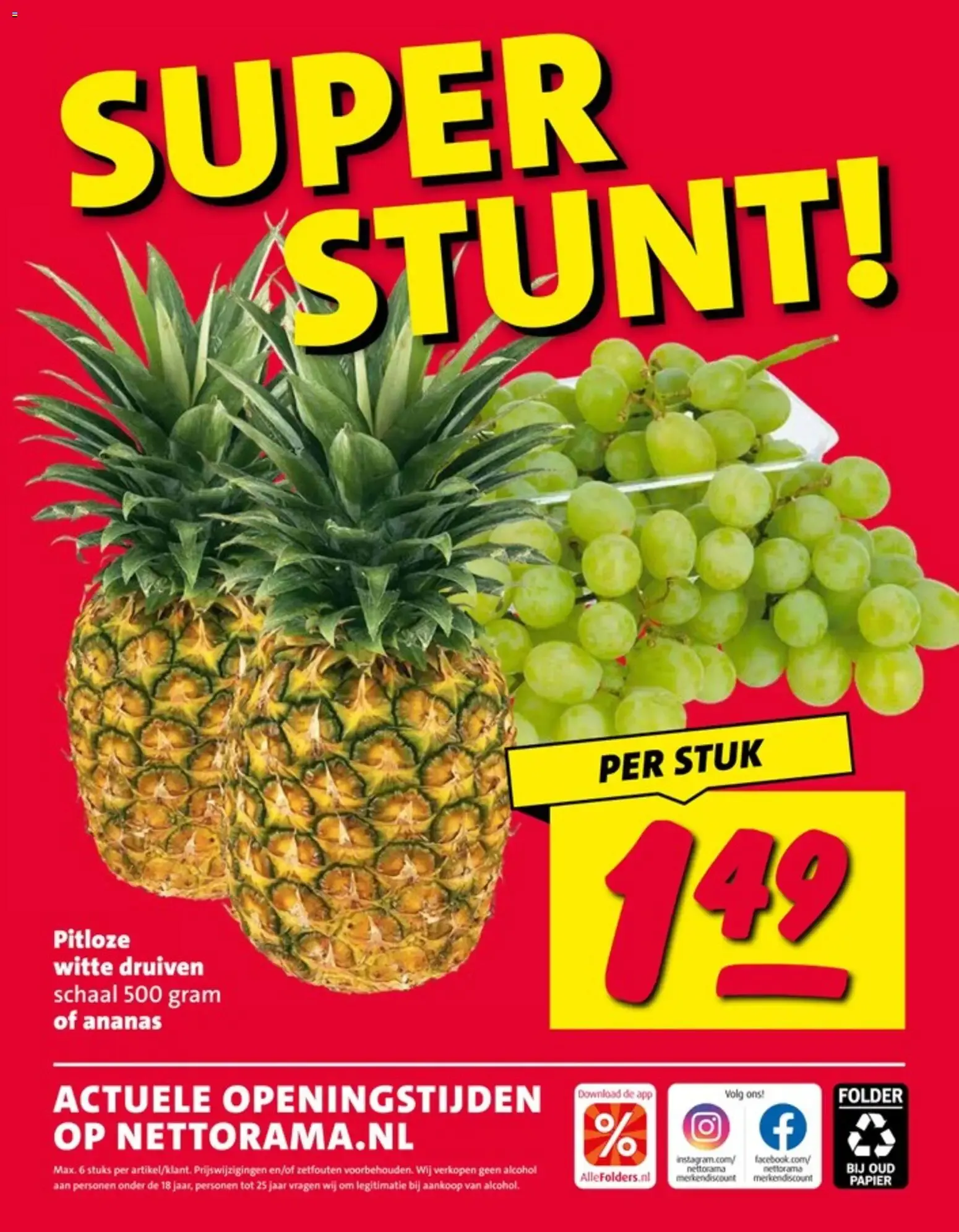 Nettorama MERKENDISCOUNT DISCOUNT PRIJS! van 20 juli tot 26 juli 2026 - Folder pagina 35