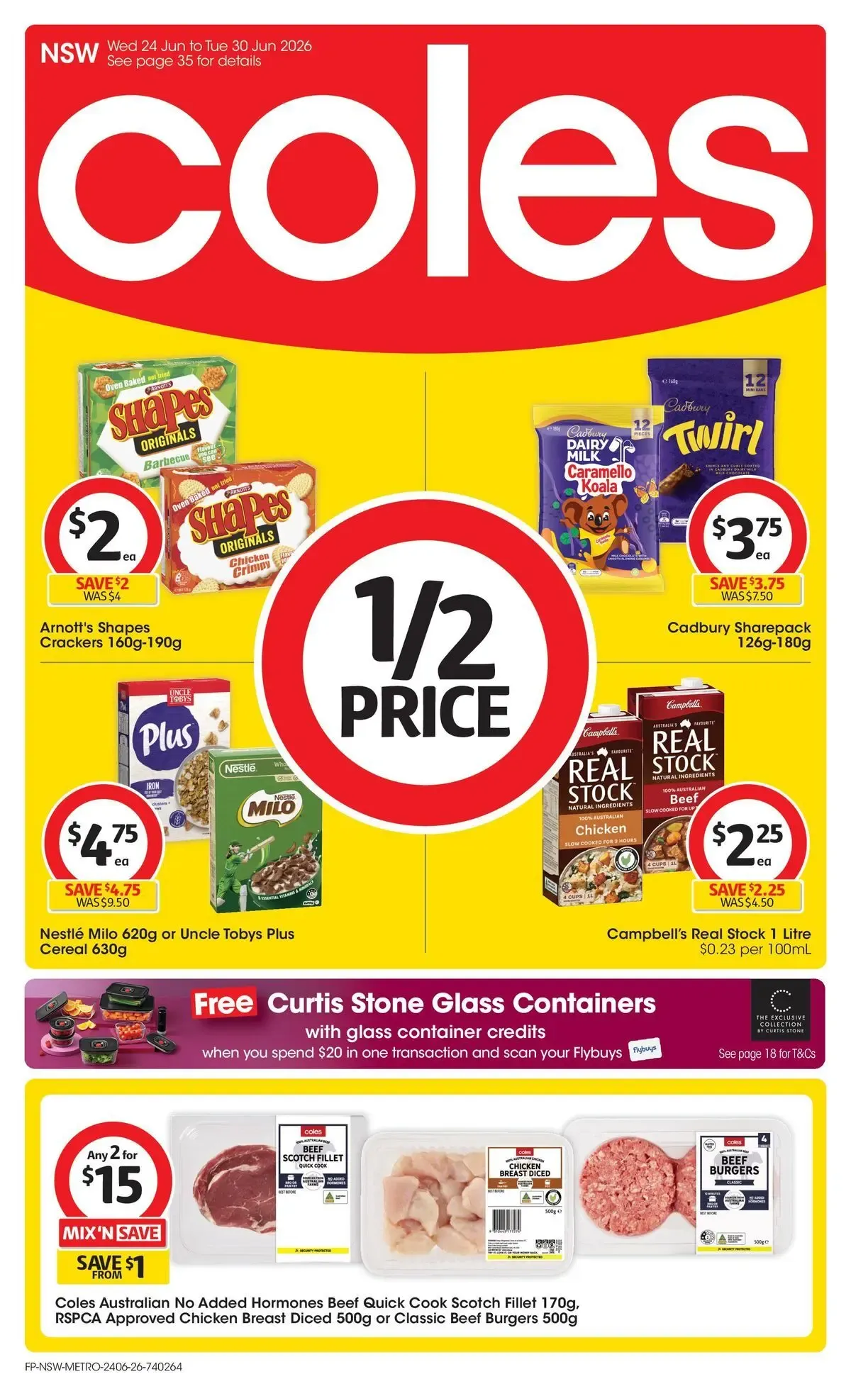 Coles catalogue valid from 24/06/2026 > Online Australia - Catalogue valid from 24 June to 30 June 2026 - page 1