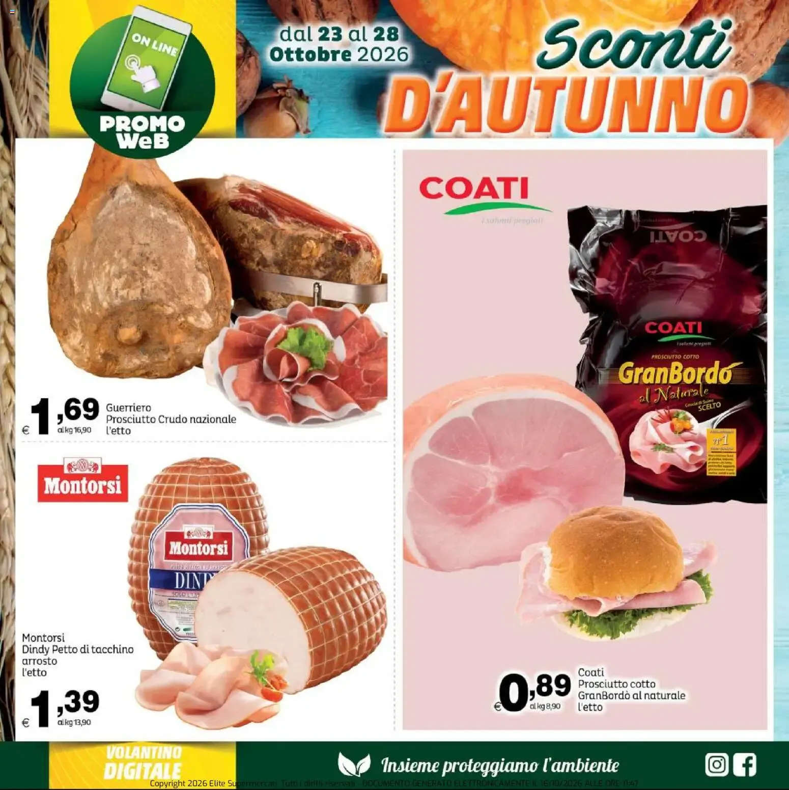 Nuovo Elite Supermercati volantino Sconti d'Autunno dal 23/10/2026 > offerte anteprima 🛍️ da 23 ottobre a 28 ottobre di 2026 - Pagina del volantino 6