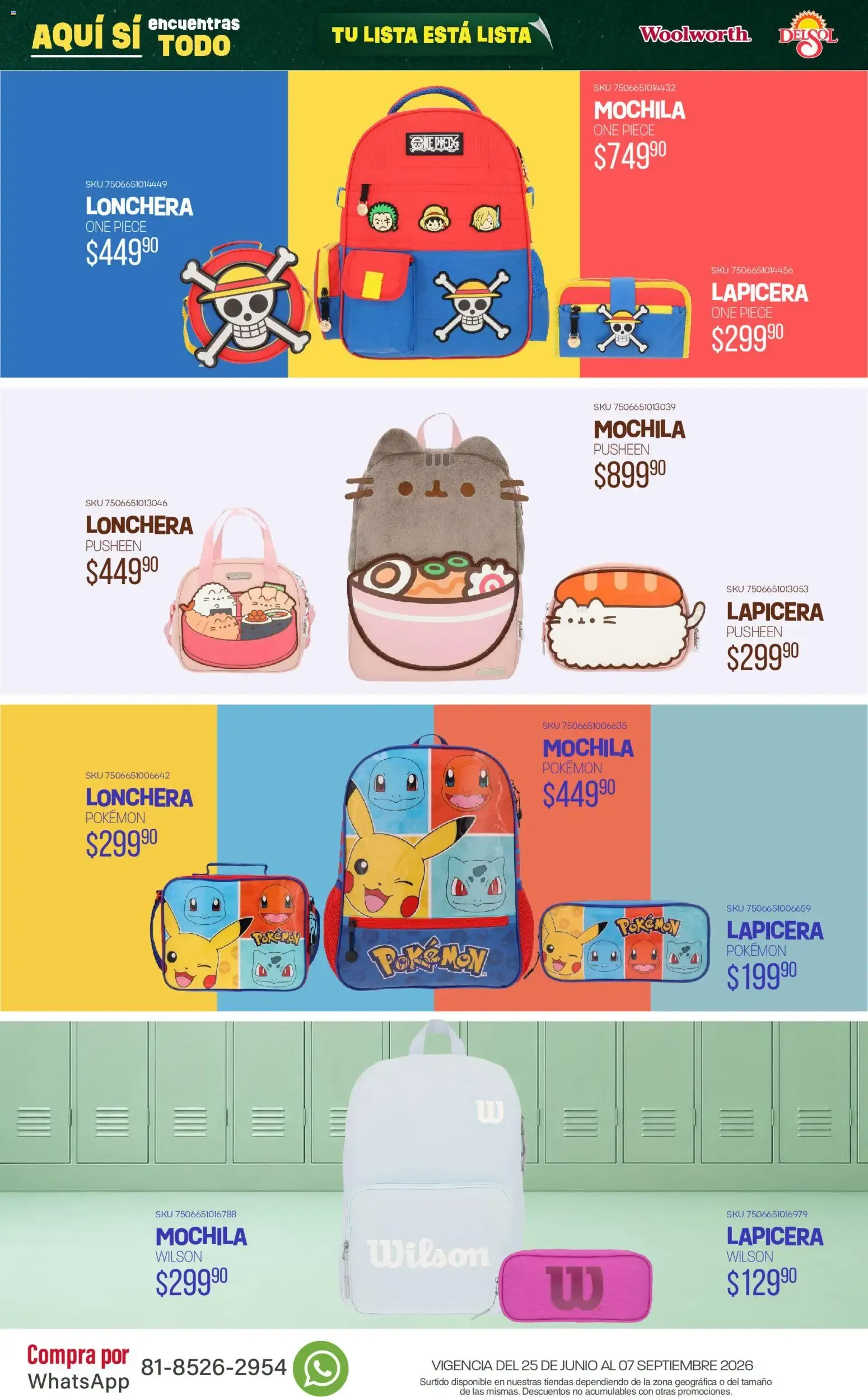 Catálogo de Del Sol y Woolworth catálogo Back To School (25/06/2026 - 07/09/2026) - catálogo en línea 25 de junio al 7 de septiembre 2026 - Pagina 47