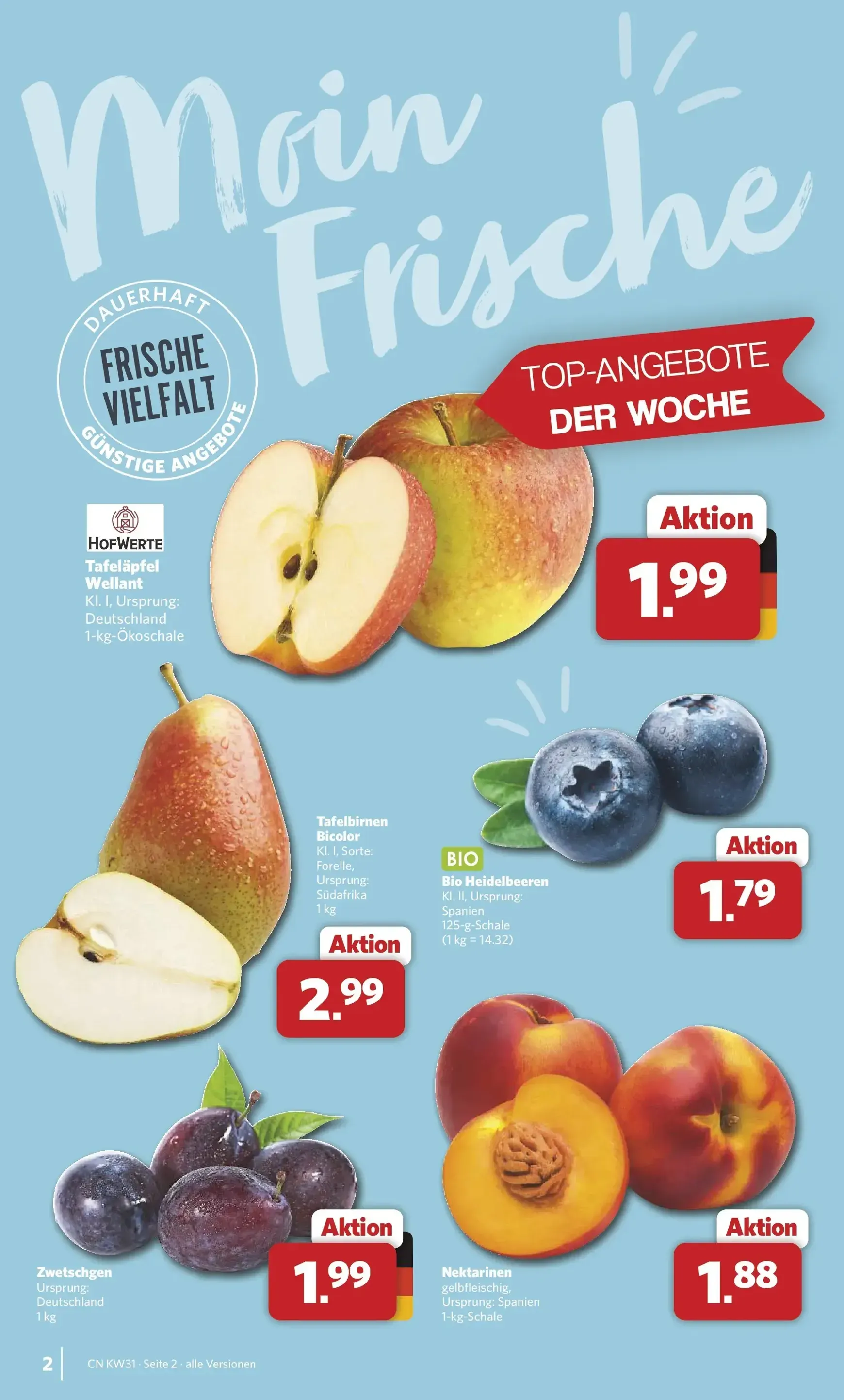 Combi - Apen Prospekt – von Montag 27.07.2026 bis Samstag 01.08.2026 von 27. Juli bis 1. August 2026 - Prospekt seite 2