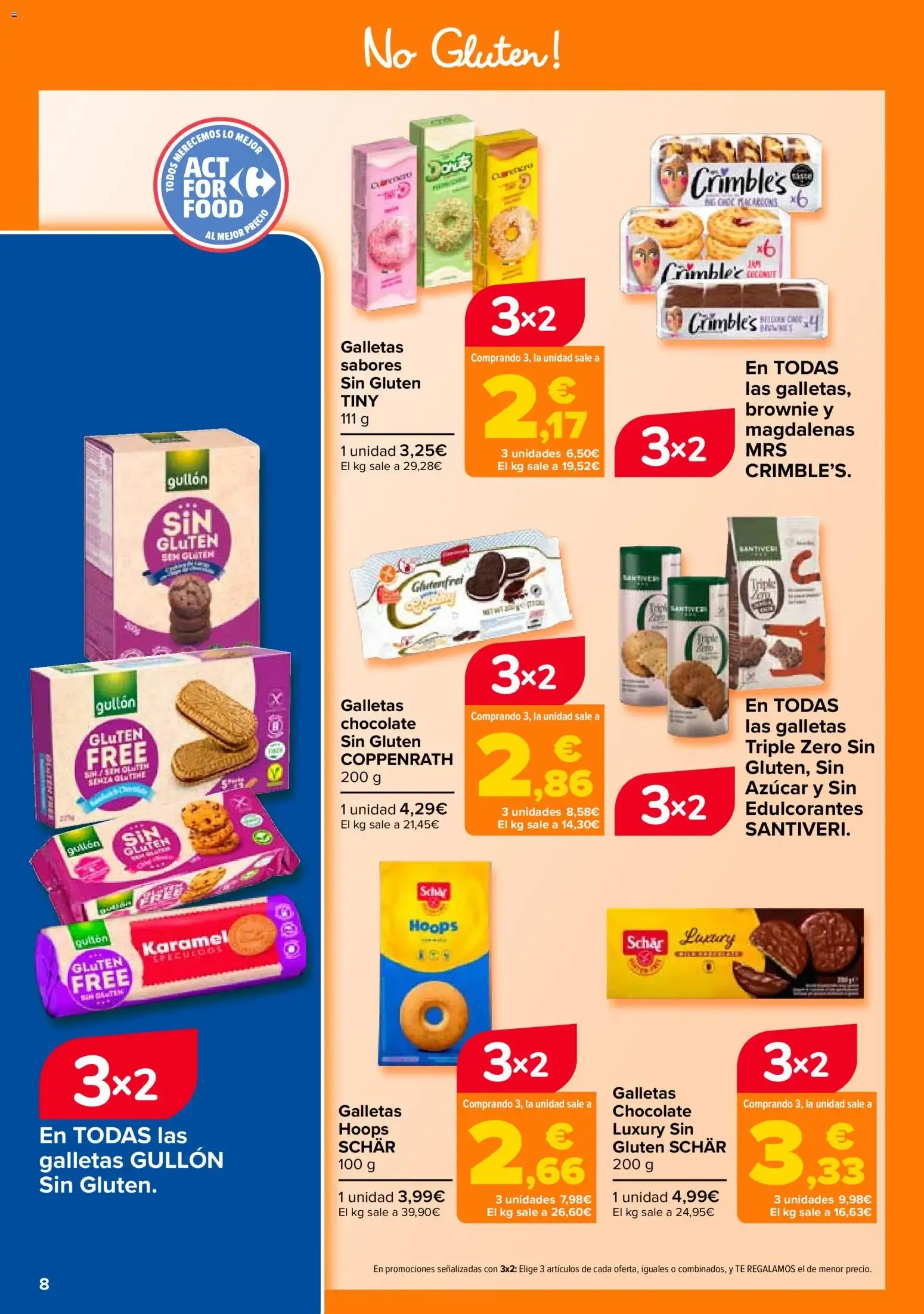 Catálogo de Carrefour Sin Gluten del 25/09/2026 | Catálogo 25 de septiembre al 12 de octubre 2026 - Página 8