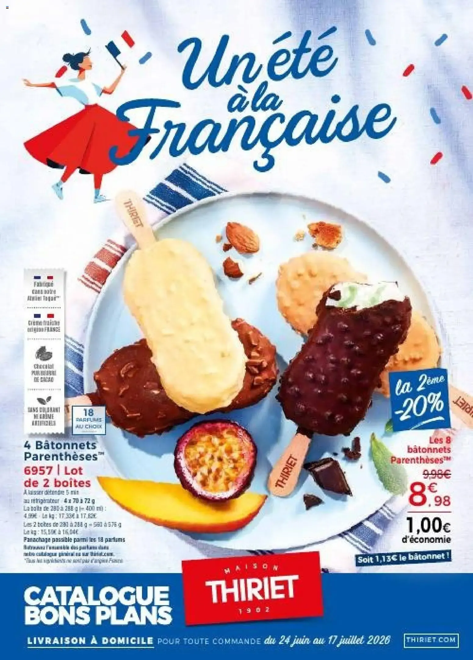 Thiriet: Un été à la Française - Catalogue Bons Plans du 24 juin au 17 juillet 2026 - Catalogue page 1