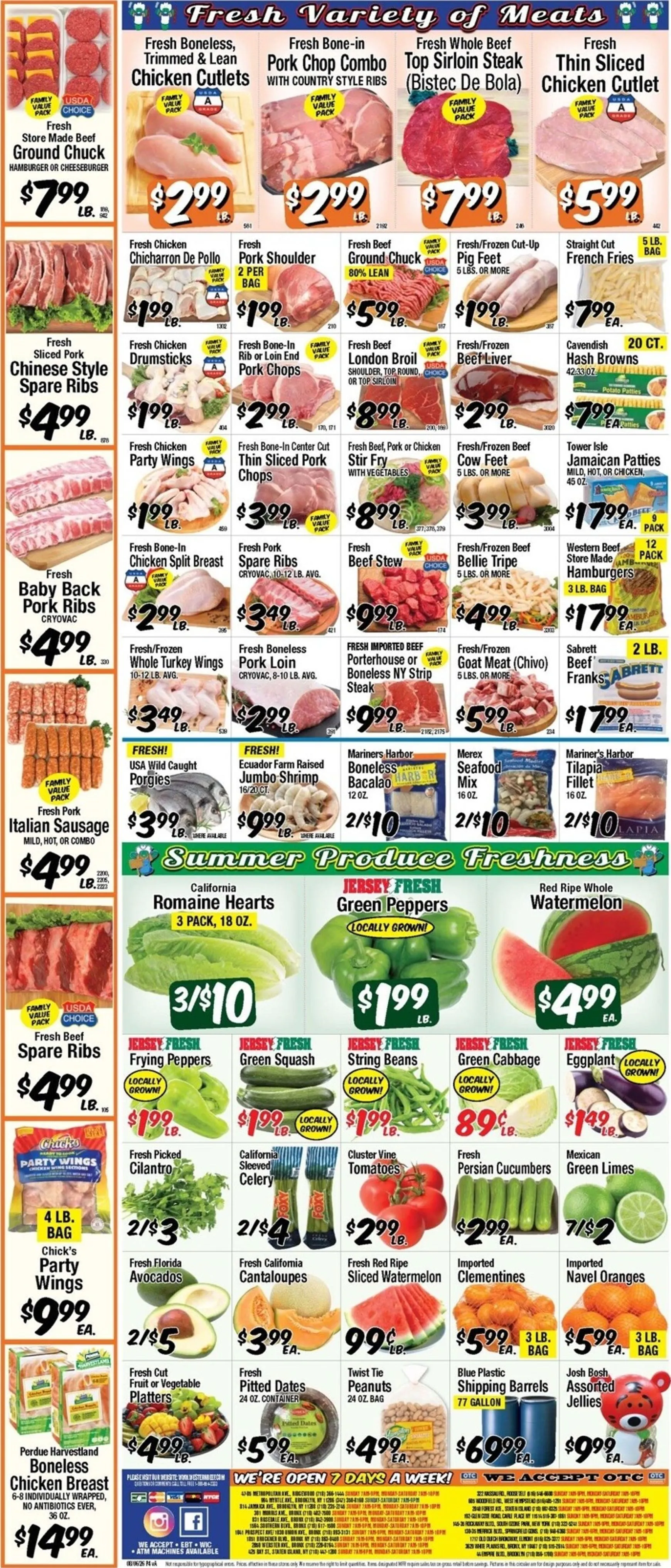 Weekly ad Western Beef Summer Deals! from August 6 to August 12 2026 - Page 4