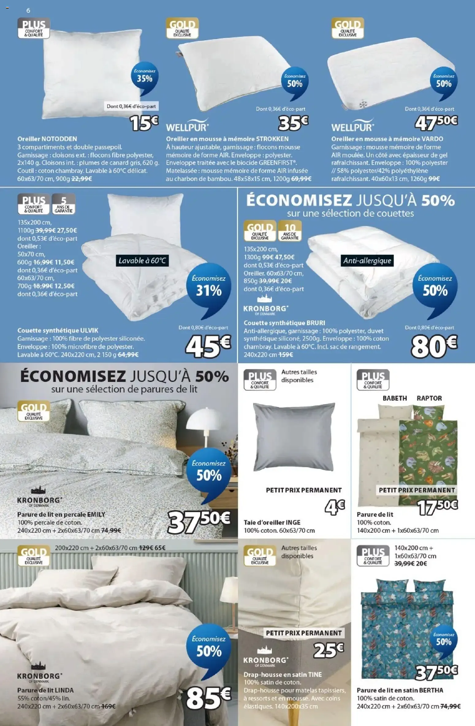 Jysk prospectus à partir du 22/07/2026 - promo en ligne du 22 juillet au 31 août 2026 - Catalogue page 6