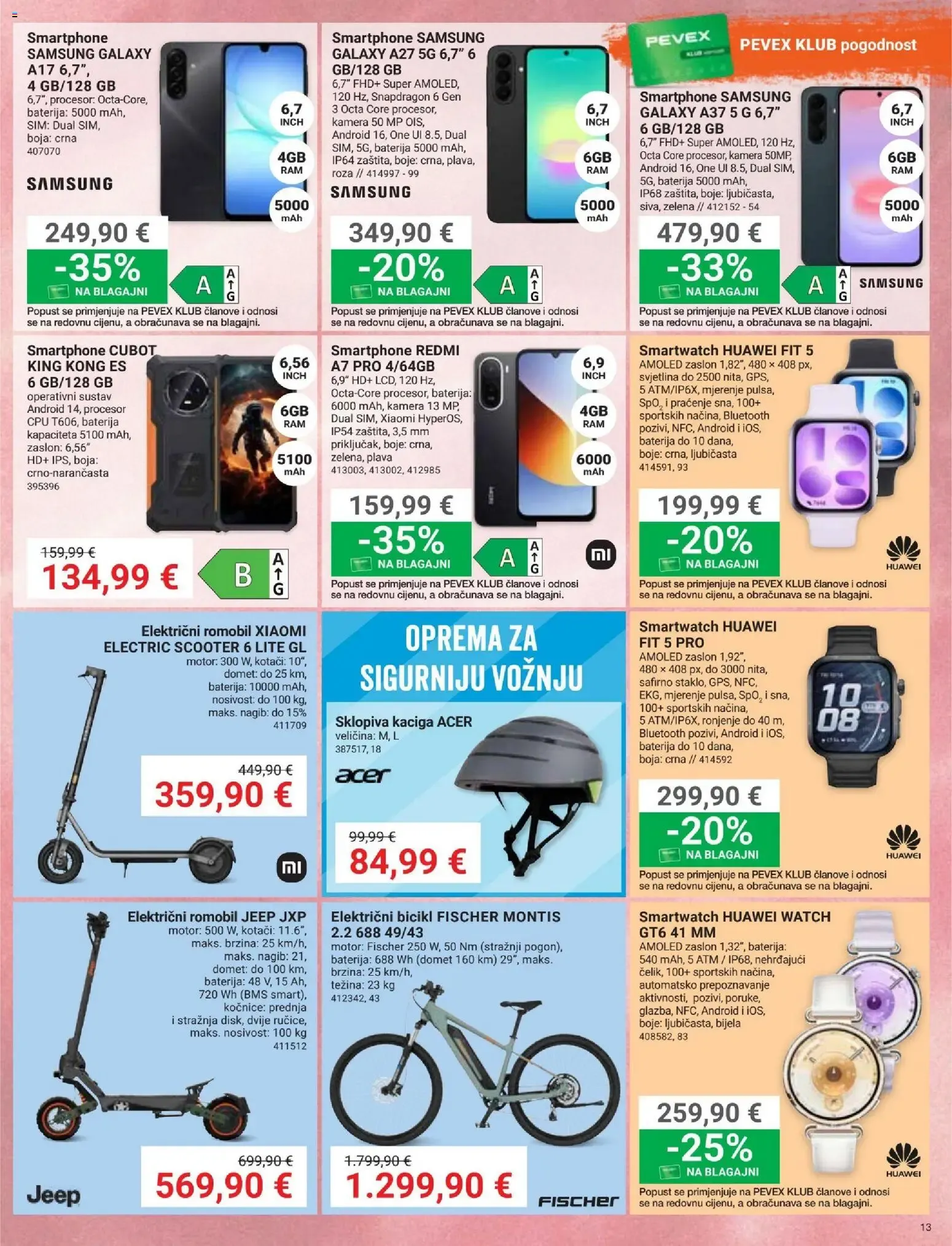 Katalog PEVEX Katalog od 24. rujna do 20. listopada 2026. - Pregled Stranica 13