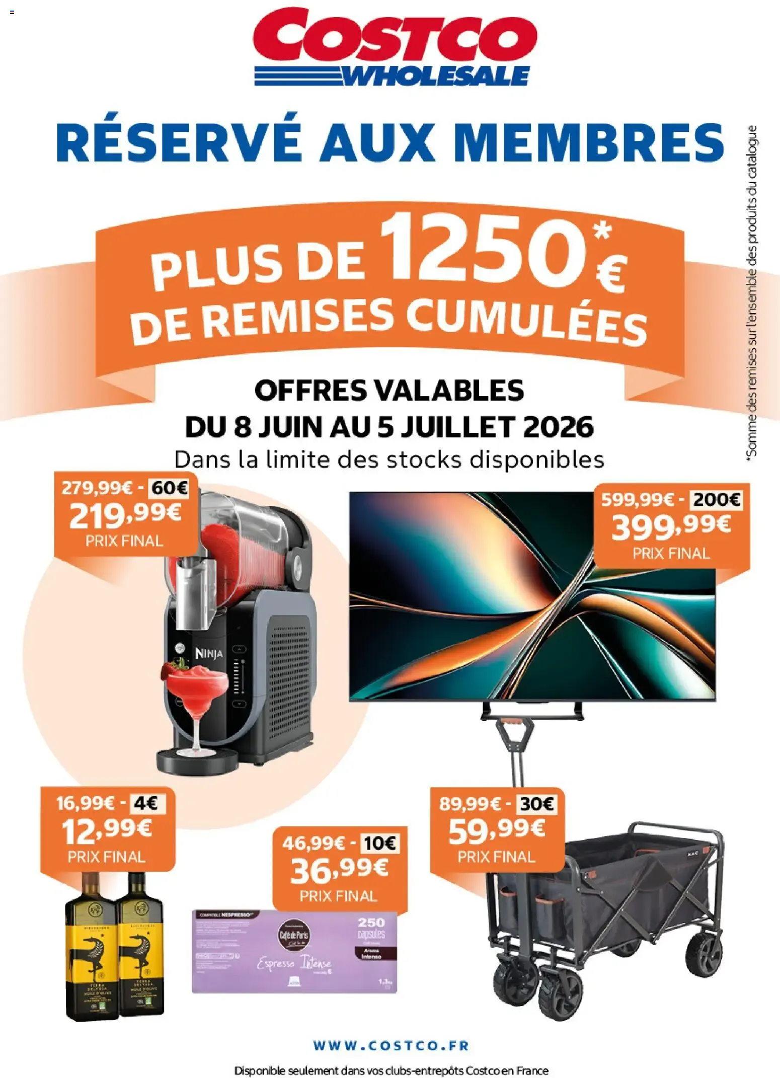 Costco catalogue à partir du 08/06/2026 - promo en ligne