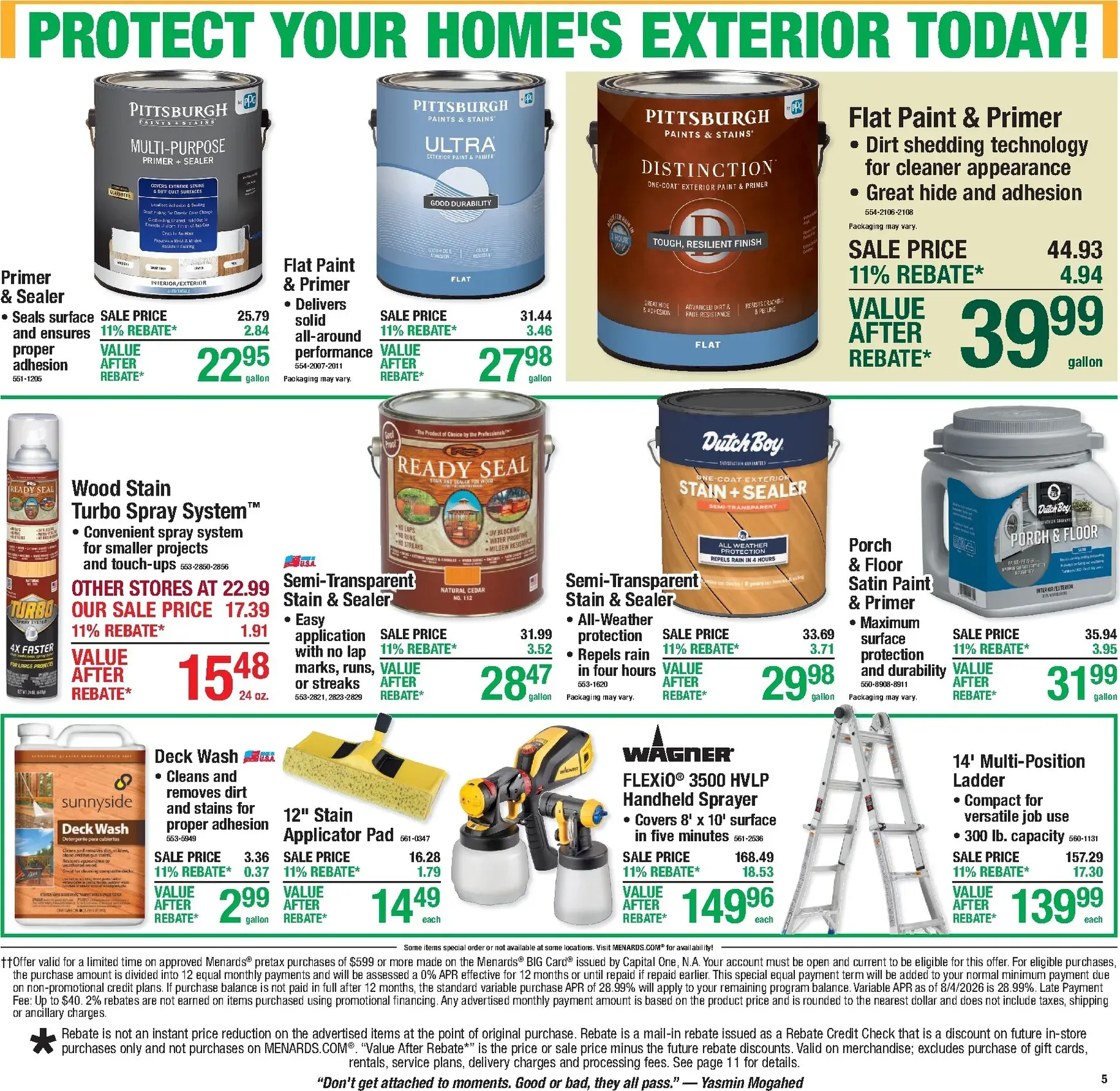 Weekly ad 11% REBATE ON EVERYTHING! from September 3 to September 13 2026 - Page 9