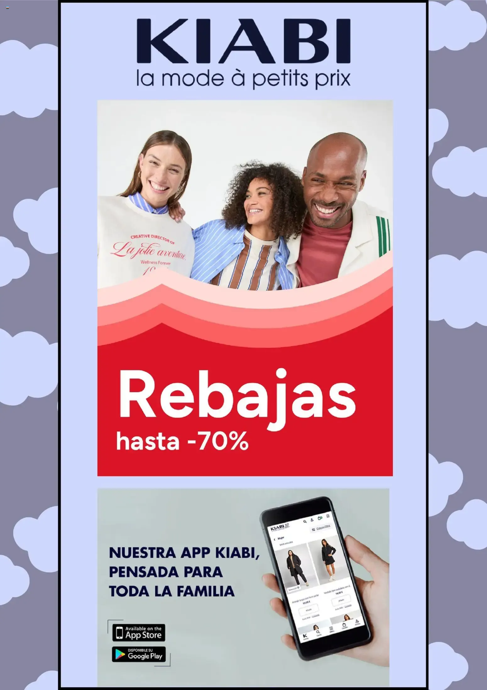 Catálogo de KIABI - Rebajas 5 de julio al 5 de agosto 2026 - Página 1