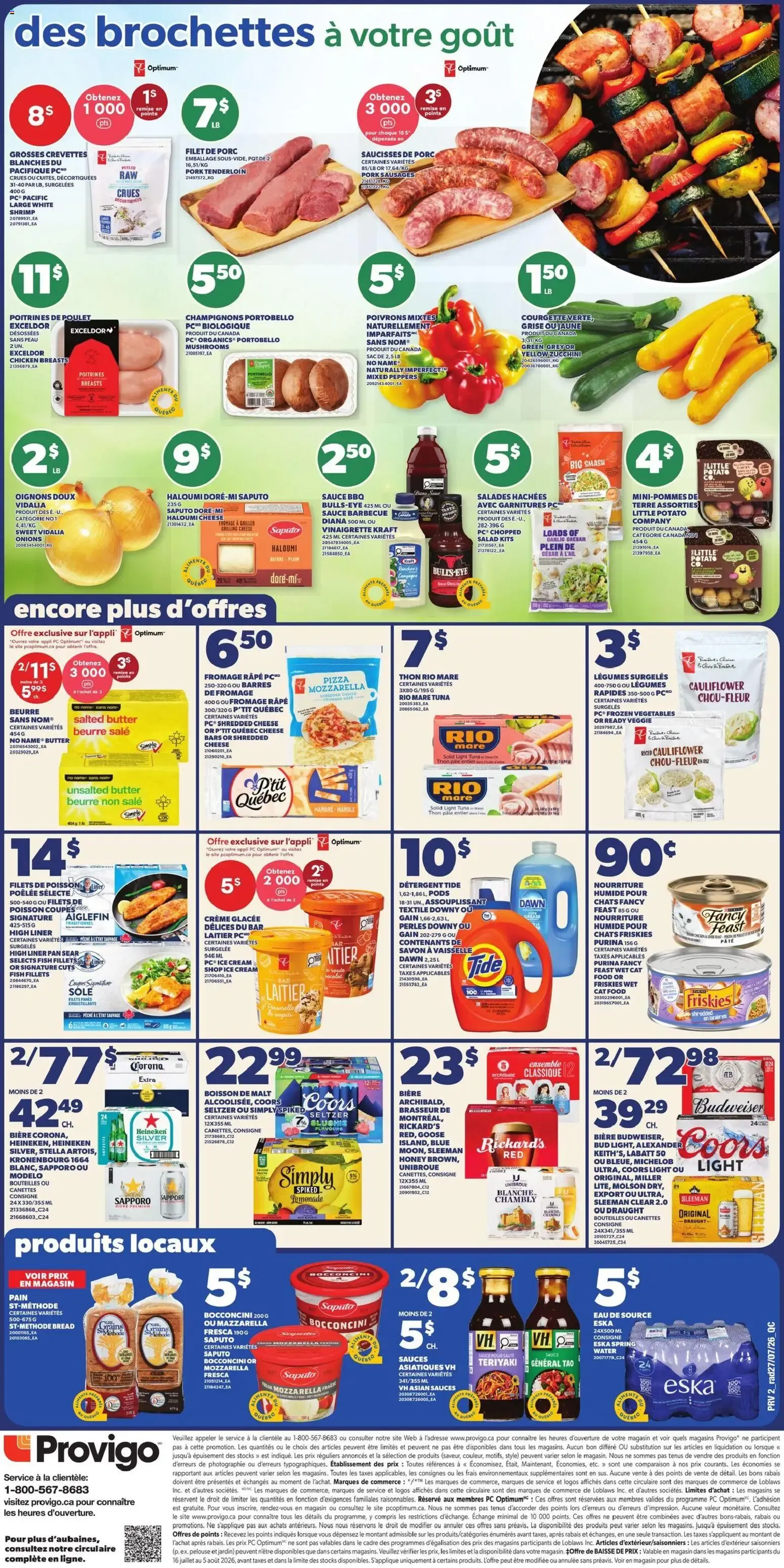 Provigo weekly flyer / circulaire from Jul 30, 2026 > weekly specials & deals from July 30 to August 5 2026 - flyer page 2