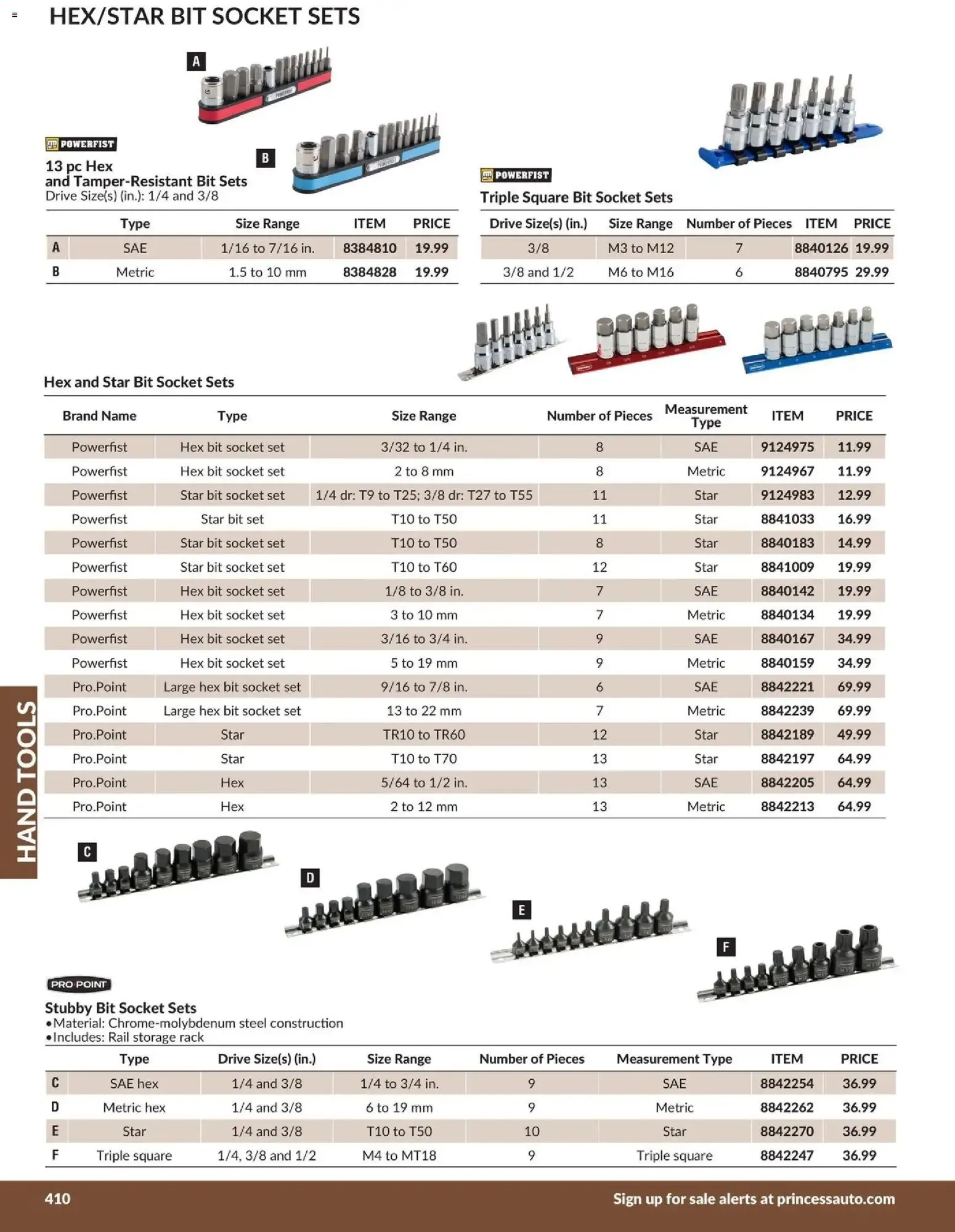 Princess Auto catalog - Hand Tools from Apr 21, 2026 > weekly specials & deals from April 21 to April 21 2027 - flyer page 18