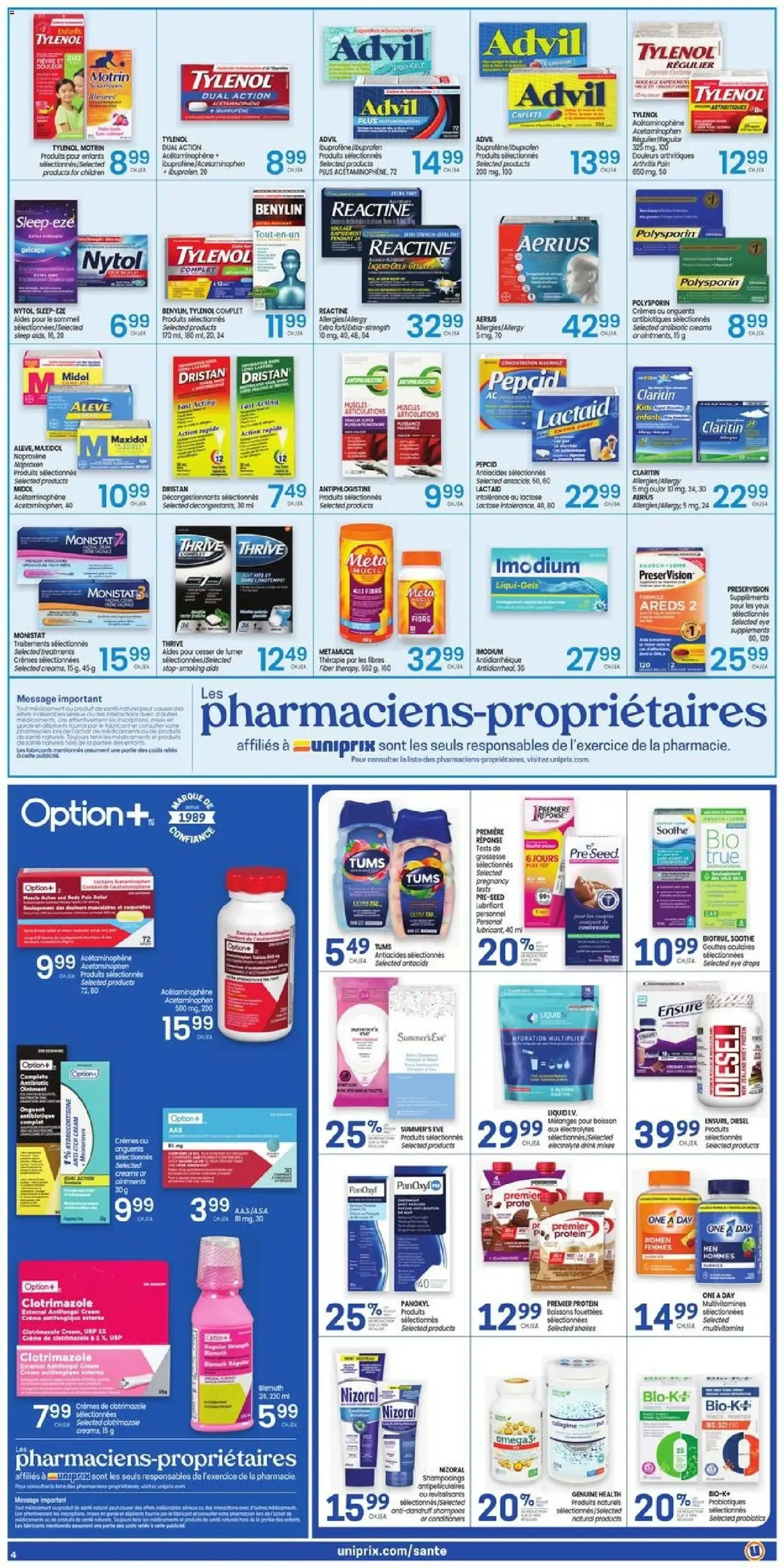 Uniprix - Circulaire hebdomadaire - QC from Jun 25, 2026 > weekly specials & deals from June 25 to July 1 2026 - flyer page 5