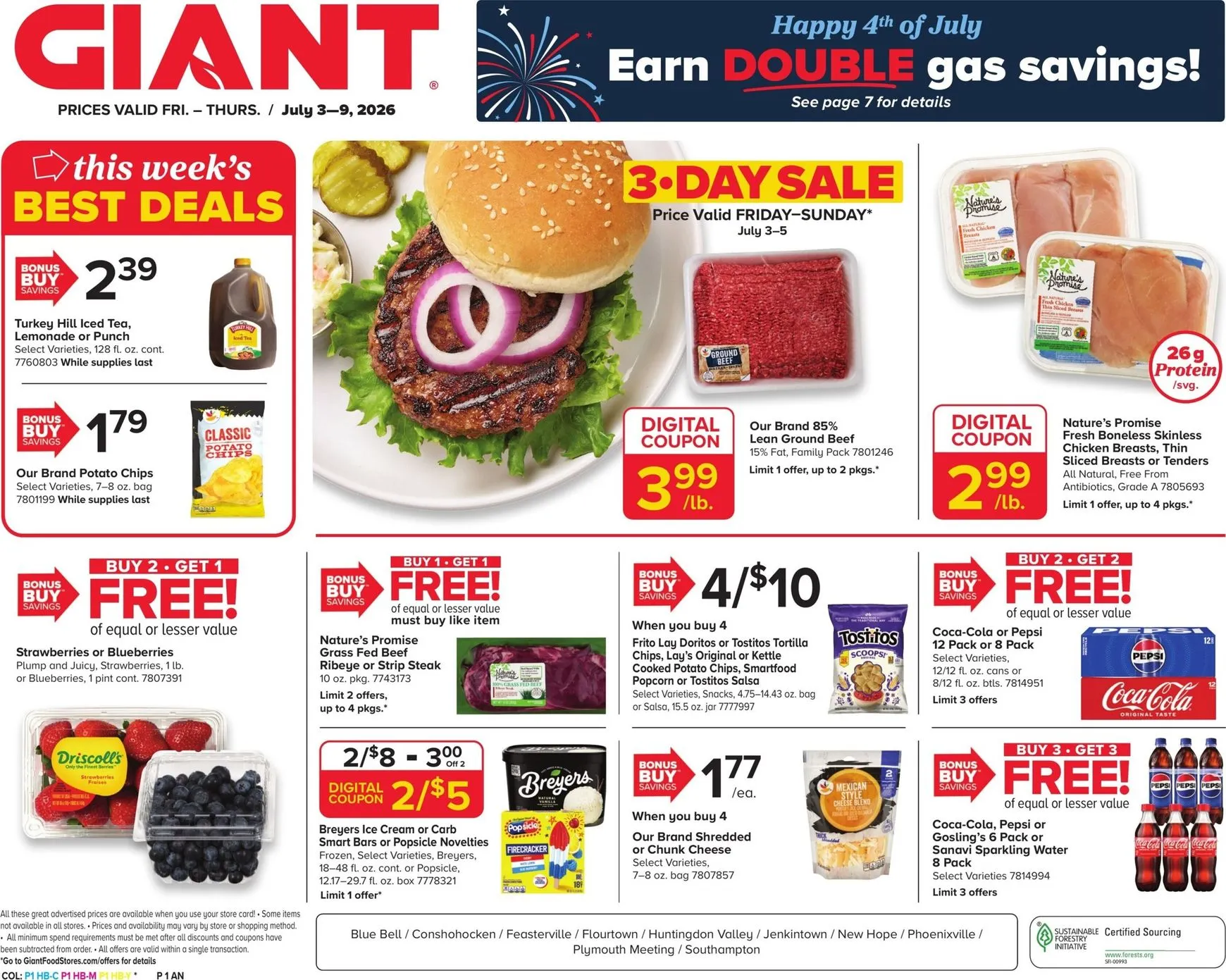 Current The Giant Company leaflet valid from Friday 07/03/2026 to Thursday 07/09/2026