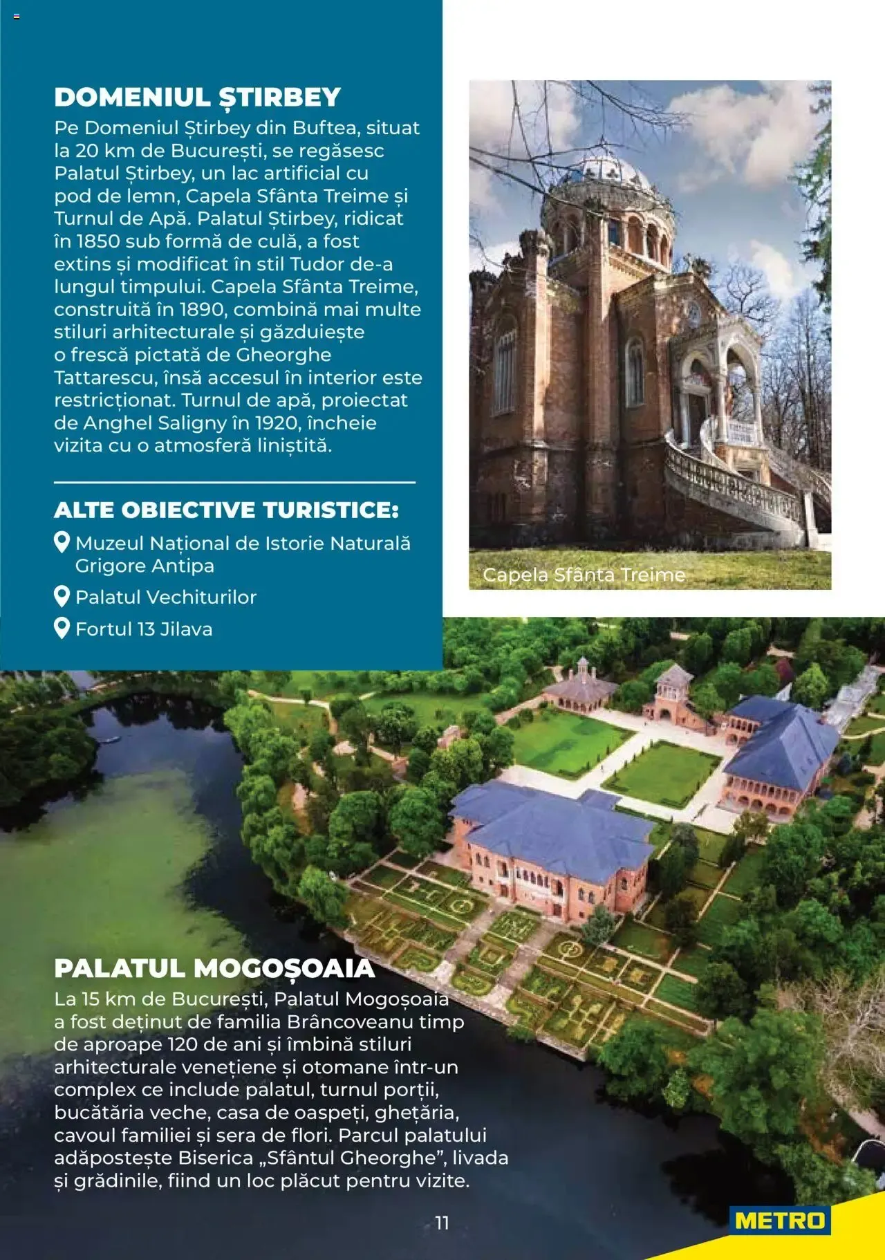 Catalog Metro catalog - Ghid de călătorie România - Oferta 01.08.2025 - 31.12.2026 de la 1 august până la 31 decembrie 2026 - Revista Pagina 11