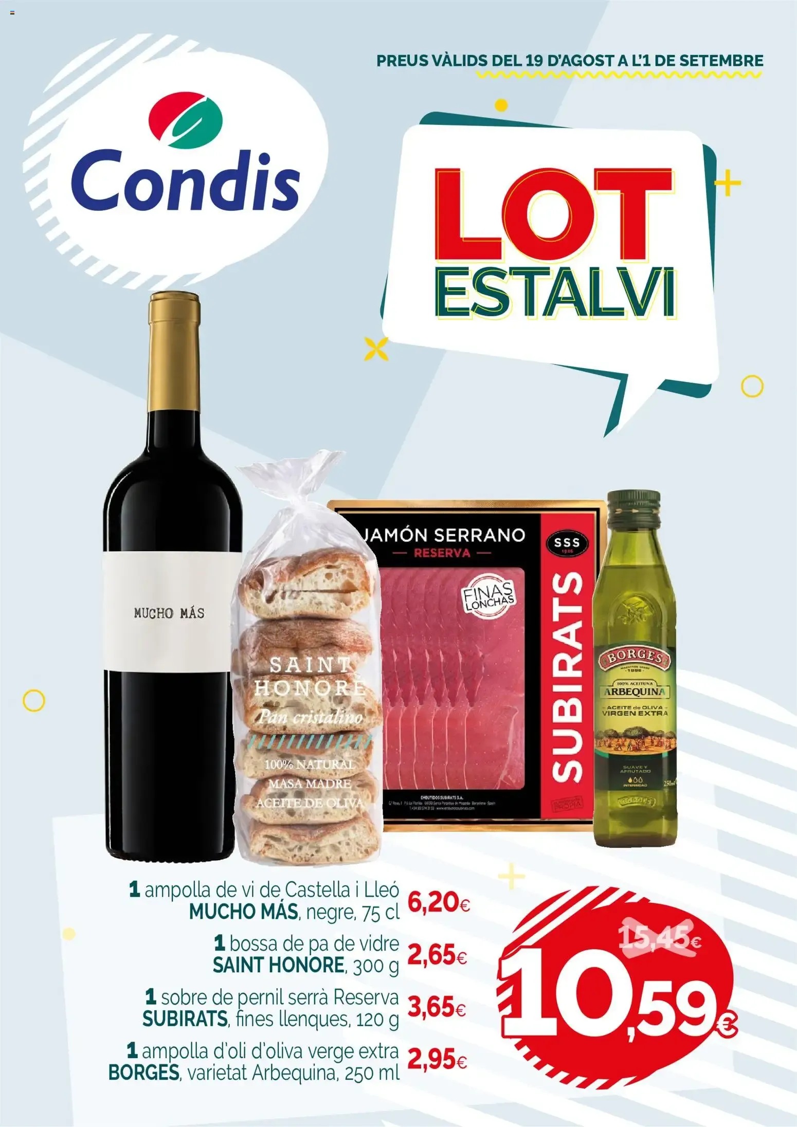 Catálogo de Condis: Lote Ahorro 19 de agosto al 1 de septiembre 2026 - Página 1