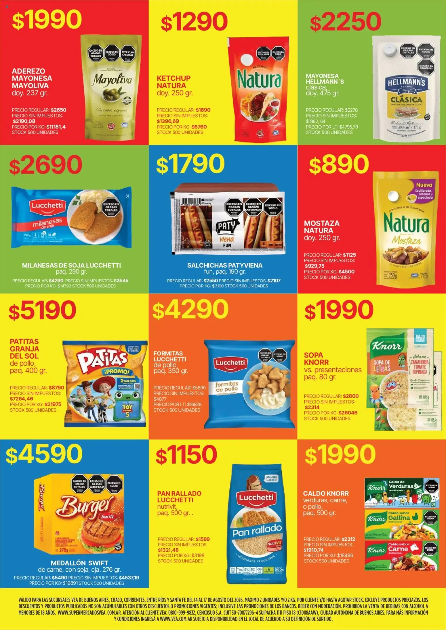 Ofertas de Vea - Fin de semana de ahorro del 14/08/2026 - 17/08/2026 14 de agosto al 17 de agosto 2026 - Página 6 del catálogo