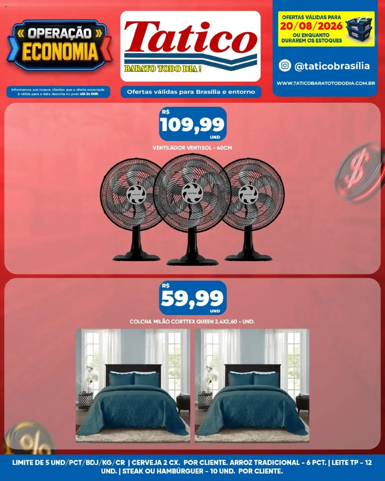Encarte de Tatico ofertas do Dia de 20/08/2026 | Promoções Online 20 de agosto até 20 de agosto 2026 - Pagina 14