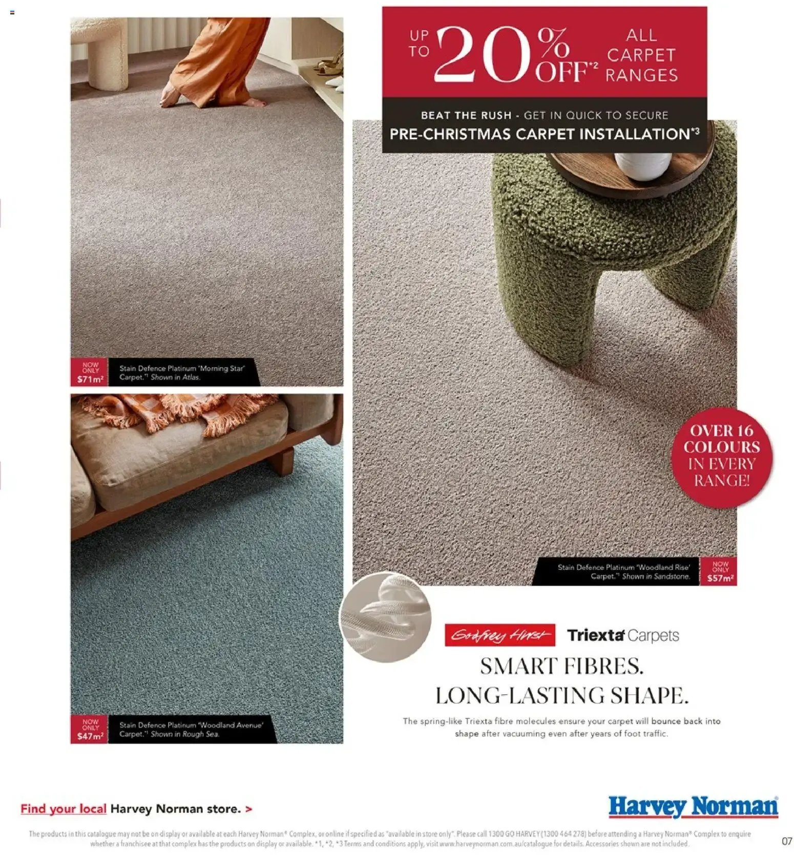 Harvey Norman Carpet & Flooring Specialist - Up to 20% Off All Carpet Ranges - Catalogue valid from 1 October to 26 October 2026 - page 7