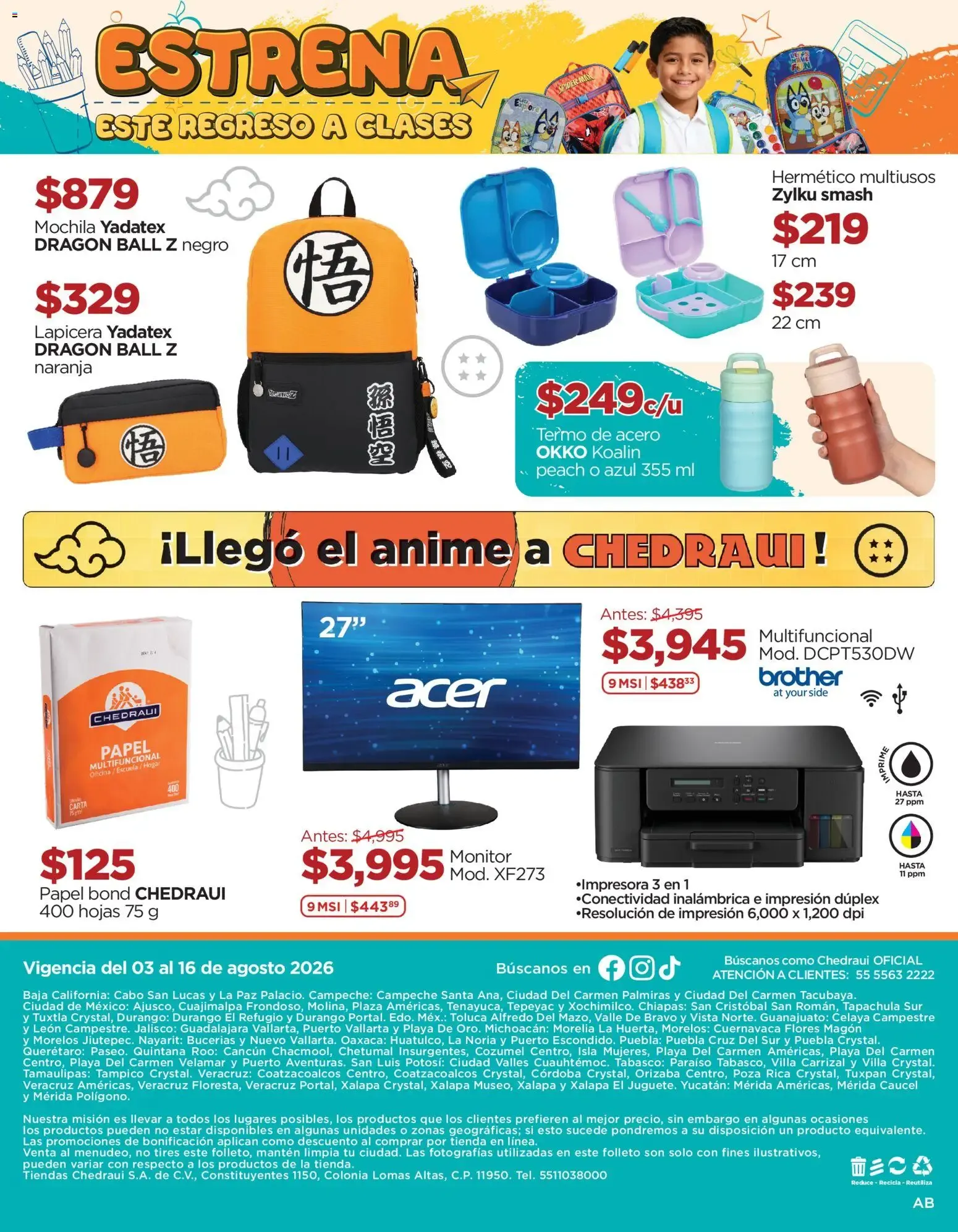 Catálogo de Llegan los ofertones del verano Chedraui 3 de agosto al 16 de agosto 2026 - Pagina 16