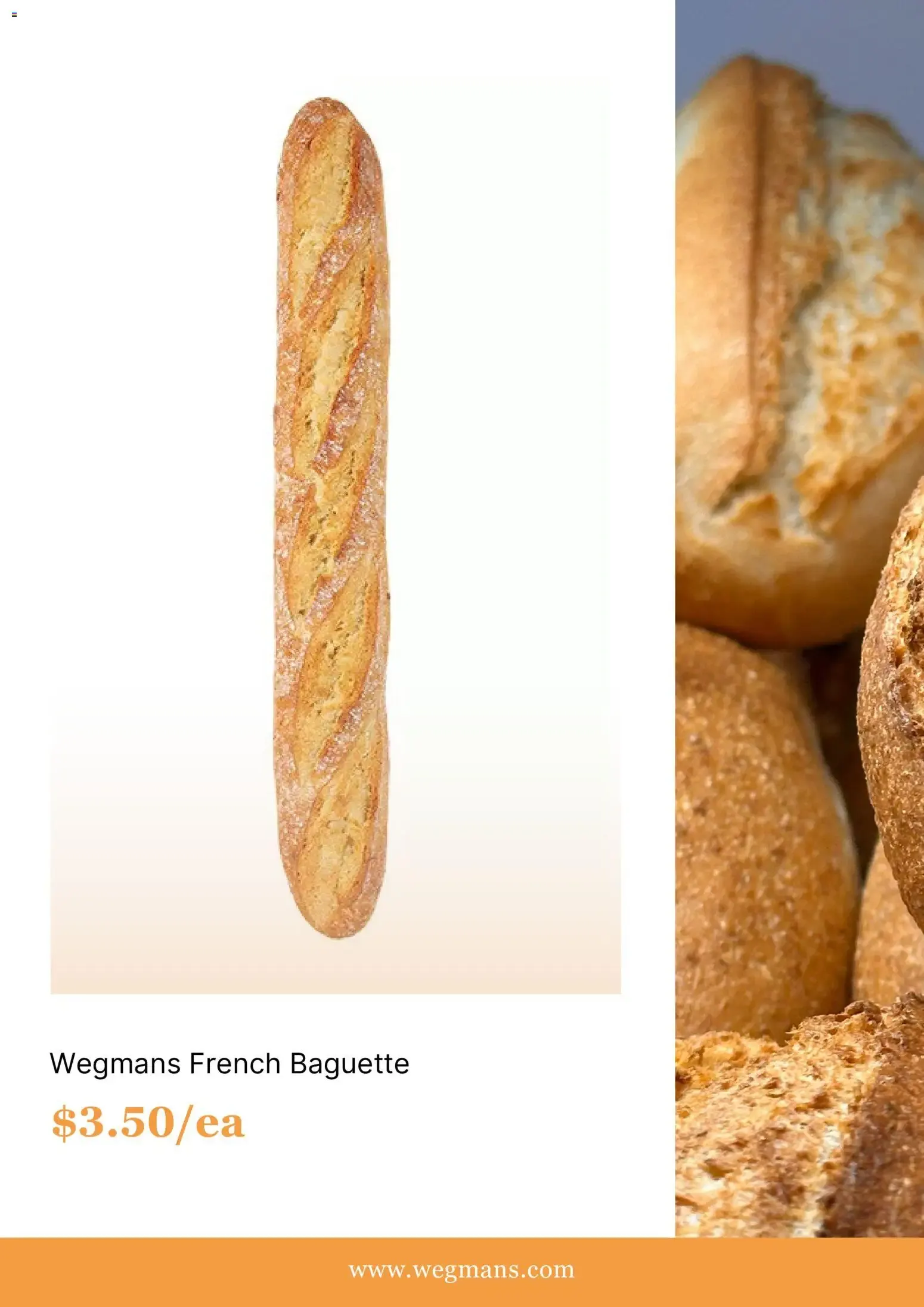 Weekly ad Wegmans Artisan Rolls & Breads from October 1 to November 1 2026 - Page 3