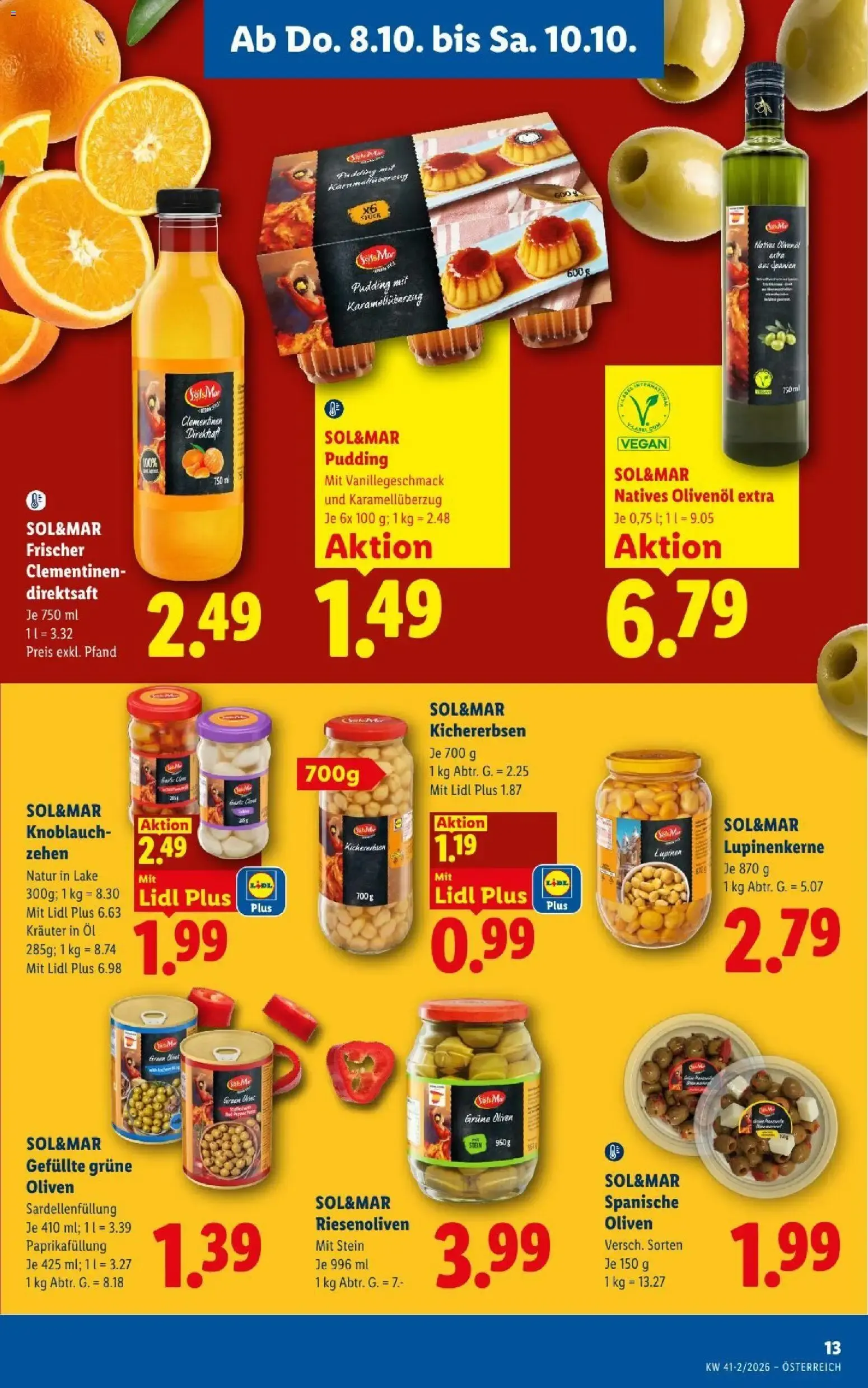 Lidl Aktion von 8. Oktober bis 10. Oktober 2026 - Flugblätt seite  15