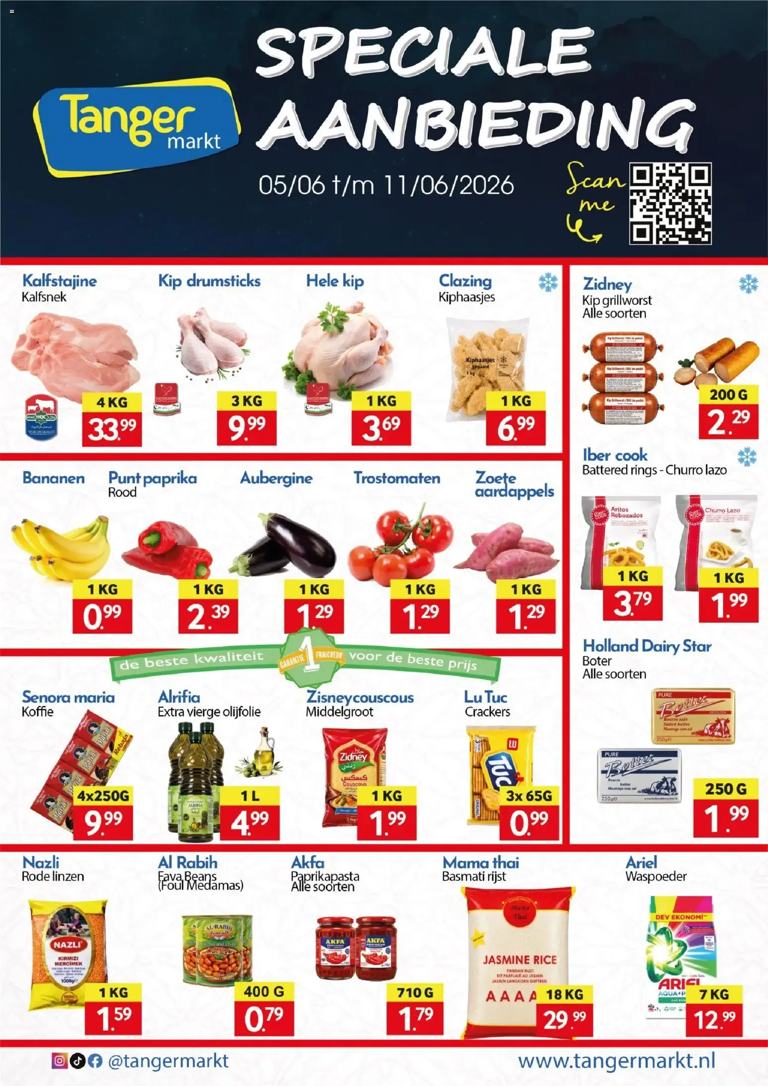 Tanger Markt folder vanaf 05-06-2026 || NIEUWE van 5 juni tot 11 juni 2026 - Folder pagina 1