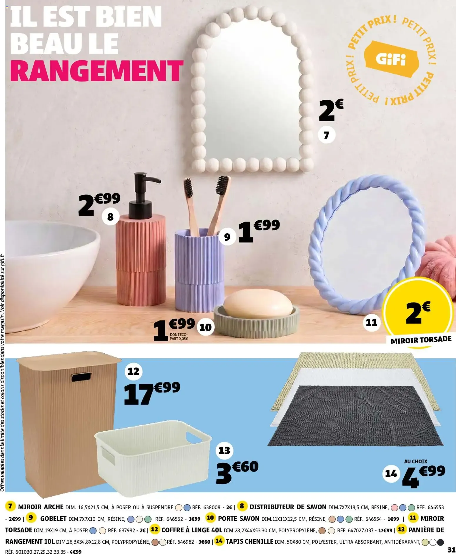 GiFi catalogue à partir du 18/08/2026 - promo en ligne du 18 août au 31 août 2026 - Catalogue page 31