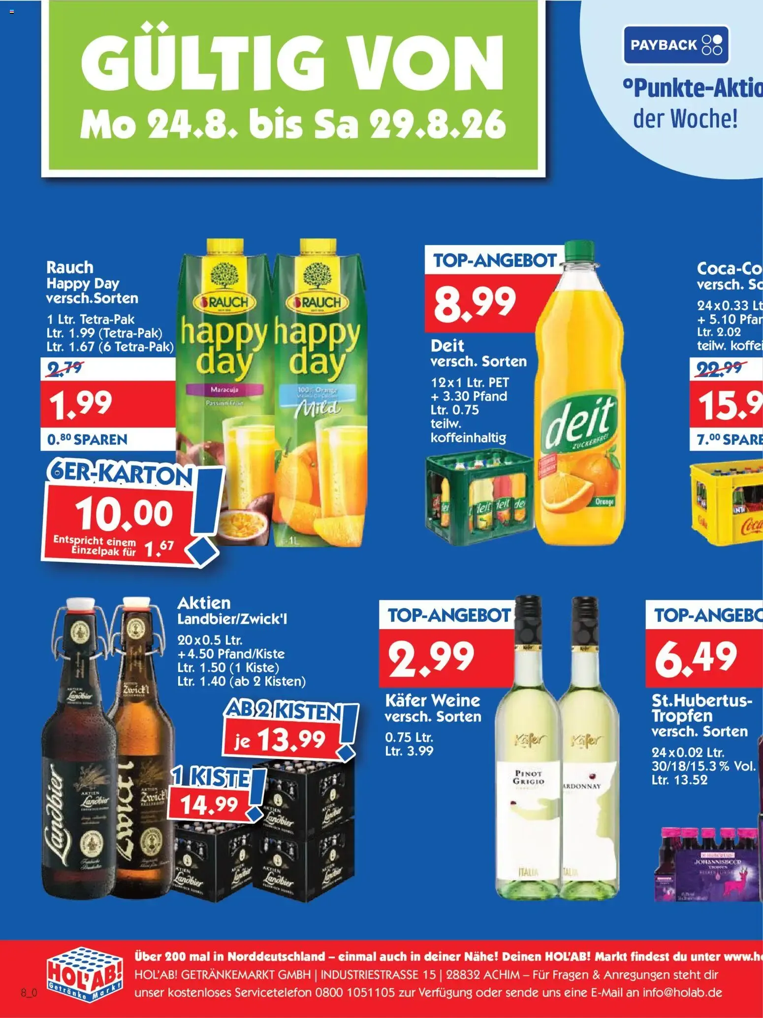 HOL’AB! Prospekt (ab 24.08.2026) zum Blättern von 24. August bis 29. August 2026 - Prospekt seite 2