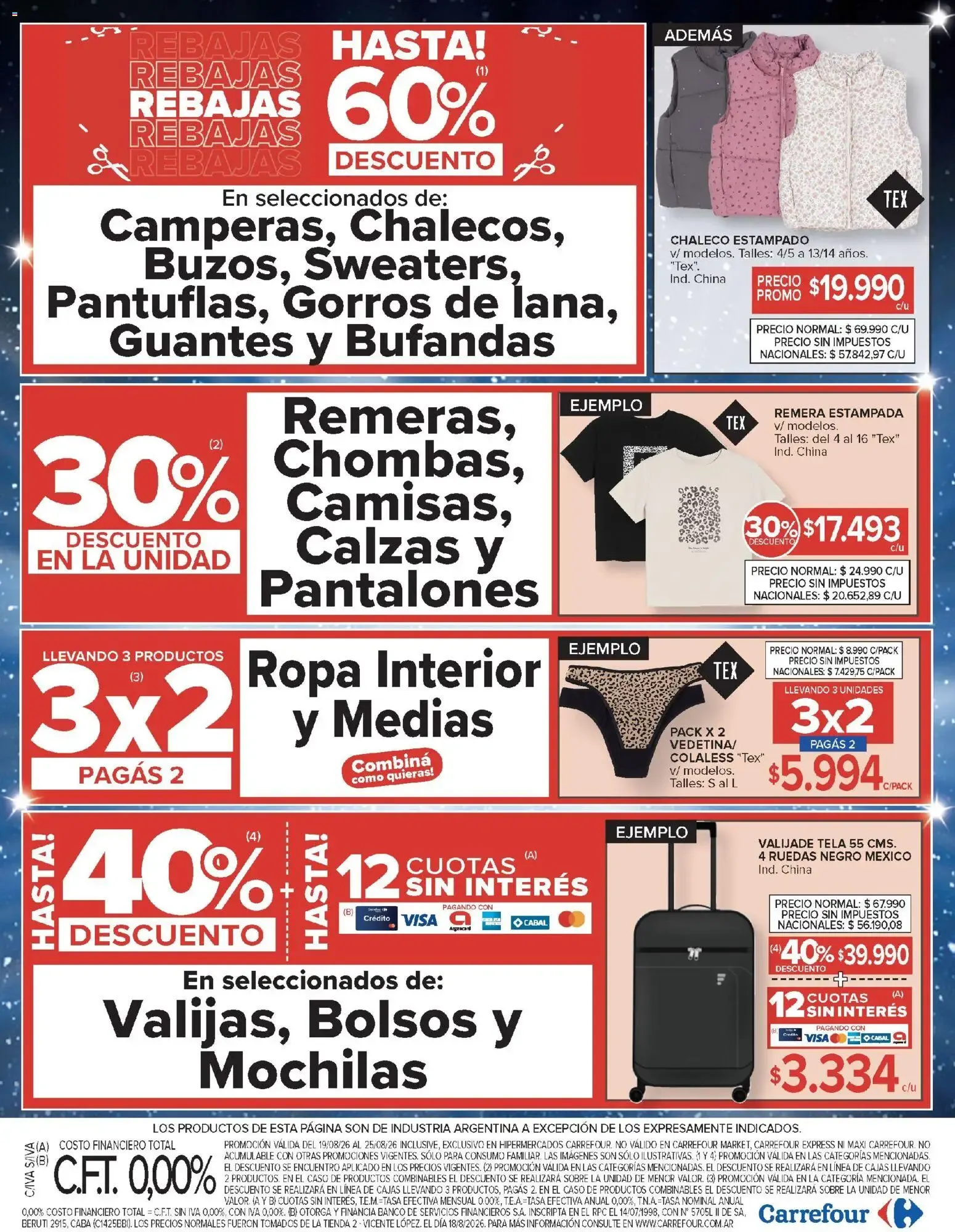Ofertas de Carrefour Ahorro Gigante: Ofertas Hiper y Market 19 de agosto al 25 de agosto 2026 - Página 26 del catálogo