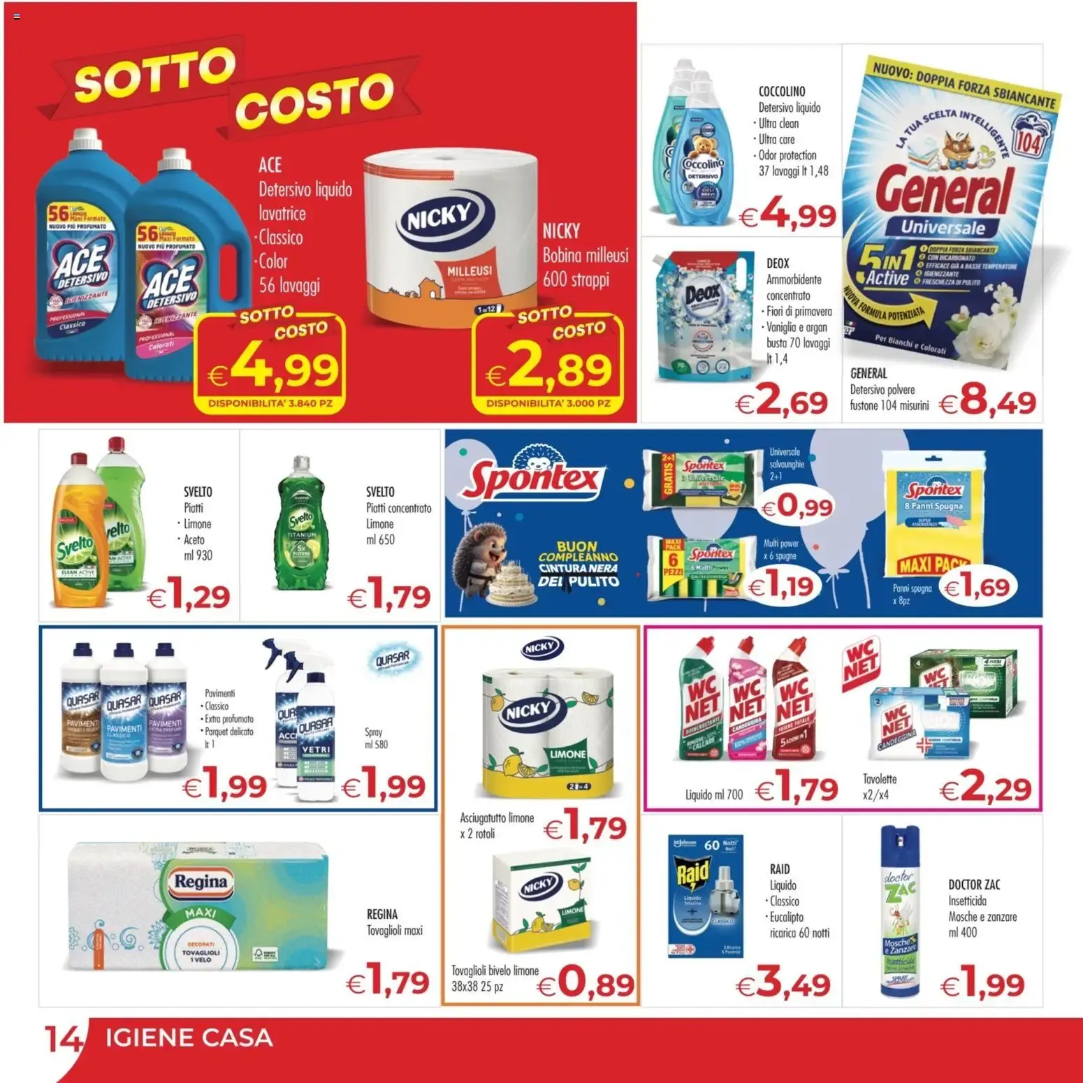 MerSi Supermercati volantino dal 17/06/2026 - online Offerte da 17 giugno a 30 giugno di 2026 - Pagina del volantino 14