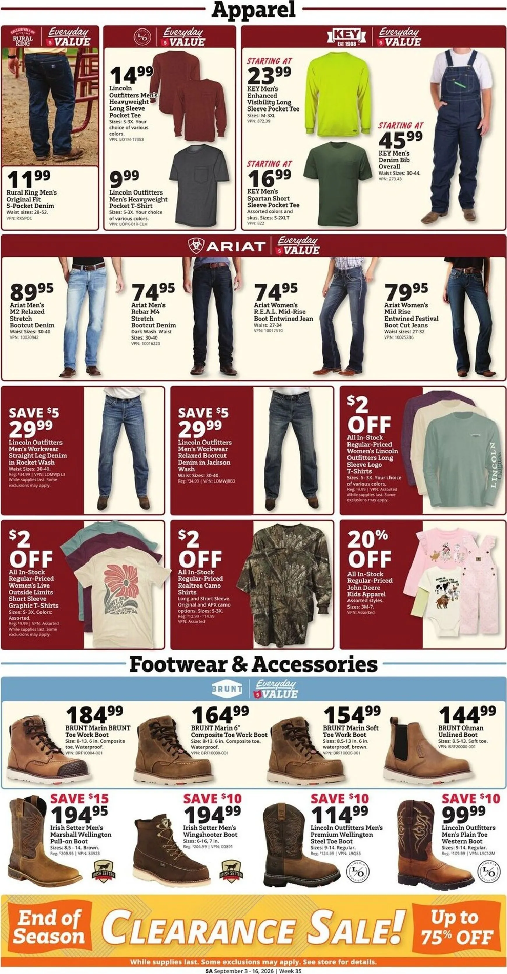 Weekly ad Rural King Compare & Save from September 3 to September 16 2026 - Page 7