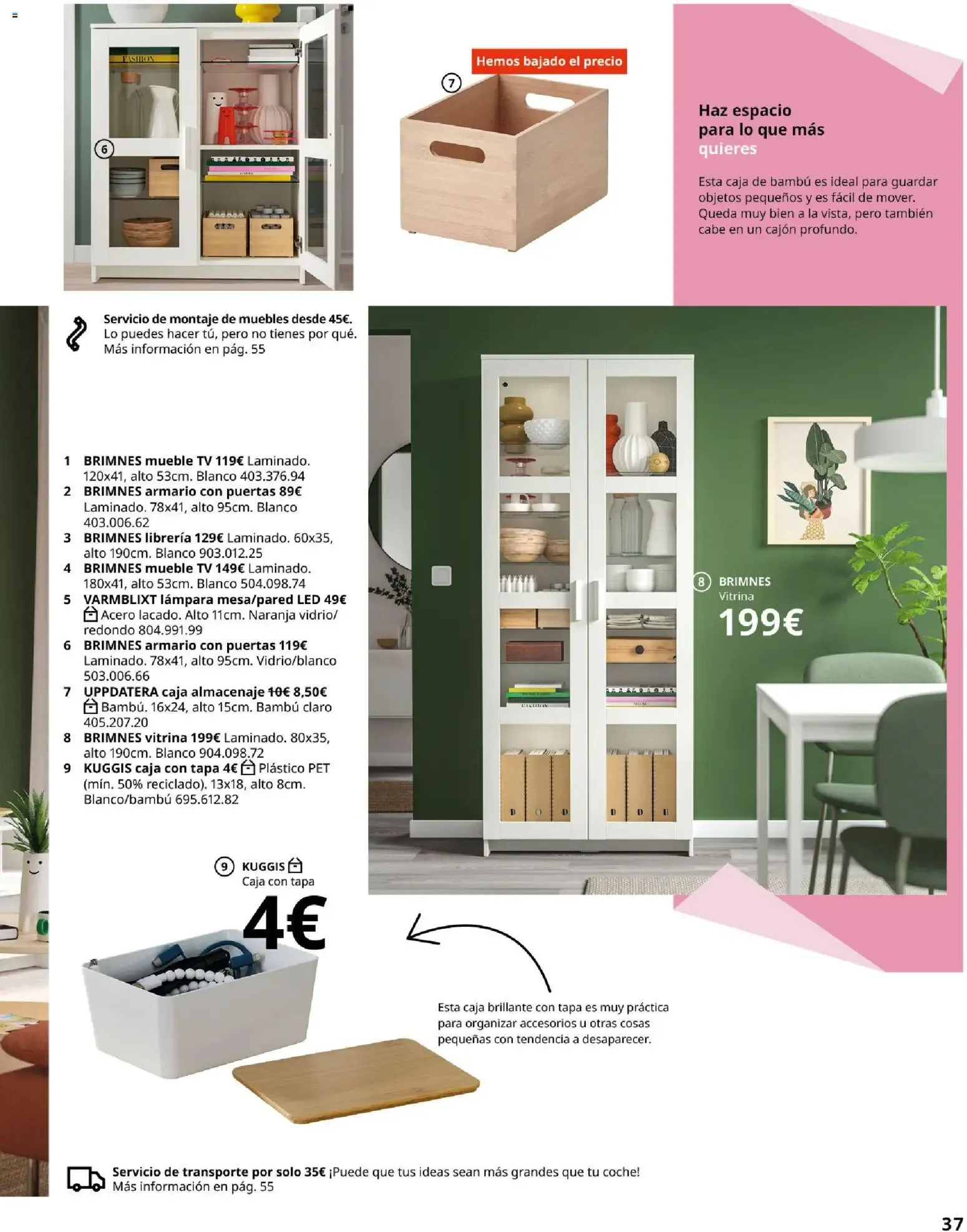 Catálogo de IKEA - Haz espacio para lo que más quieres del 01/09/2026 1 de septiembre al 31 de enero 2027 - Página 37