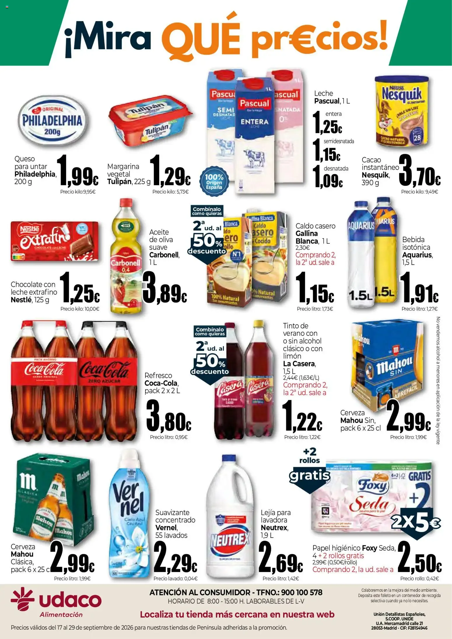 Catálogo de Unide Mira qué precios 17/09/2026 - 29/09/2026 17 de septiembre al 29 de septiembre 2026 - Página 2
