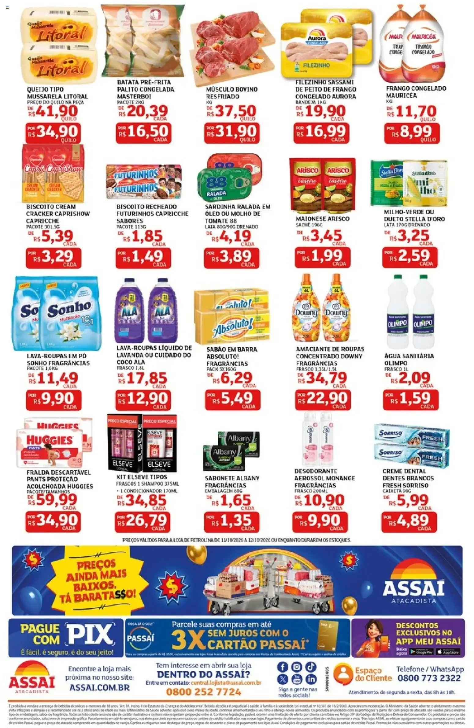 Encarte de ECONOMI ZASSO DE ANIVERSÁRIO ASSAÍ ATACADISTA 11 de outubro até 12 de outubro 2026 - Pagina 2