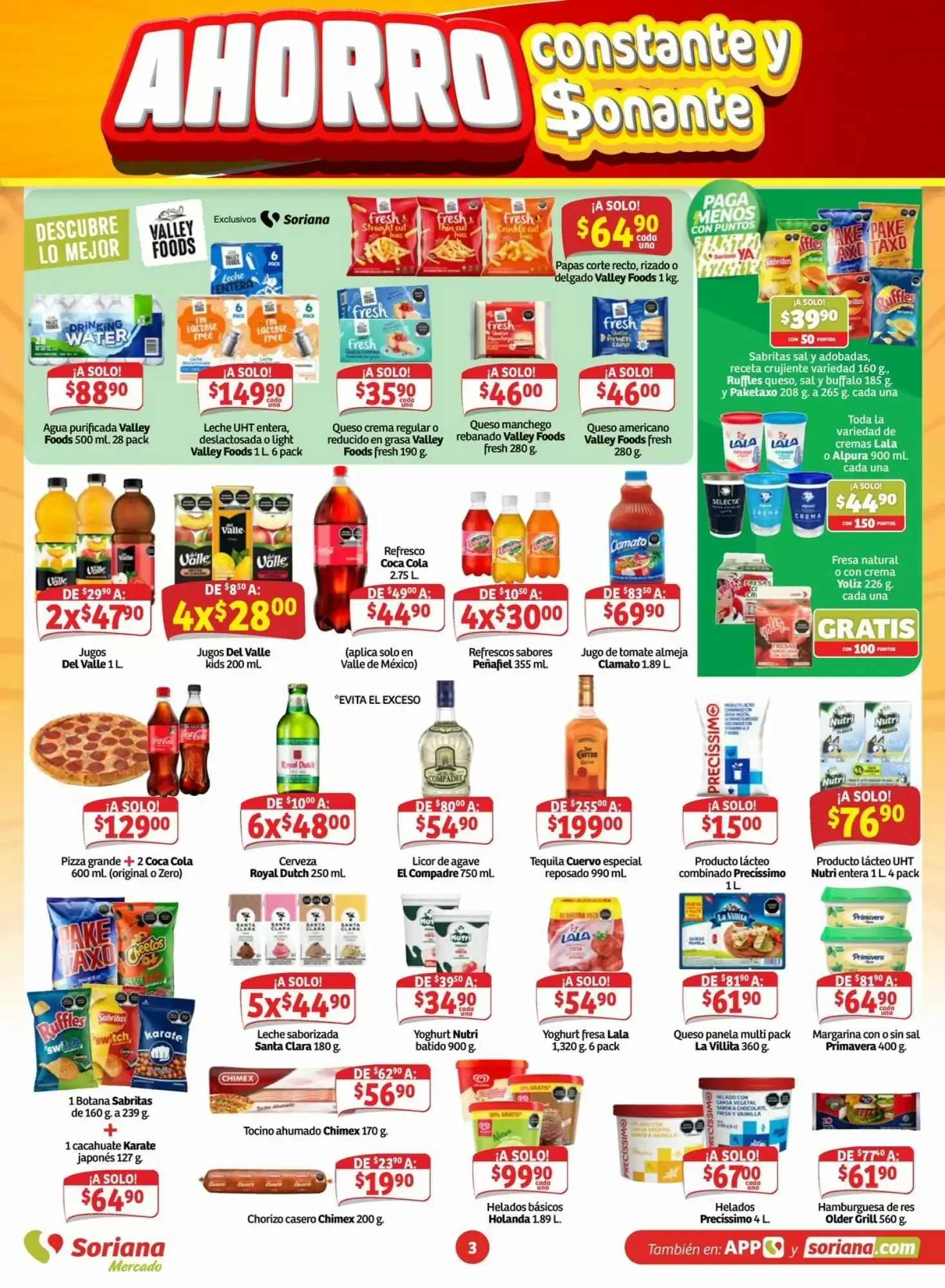 Catálogo de Folleto Soriana Mercado semana 42 16 de octubre al 22 de octubre 2026 - Pagina 3
