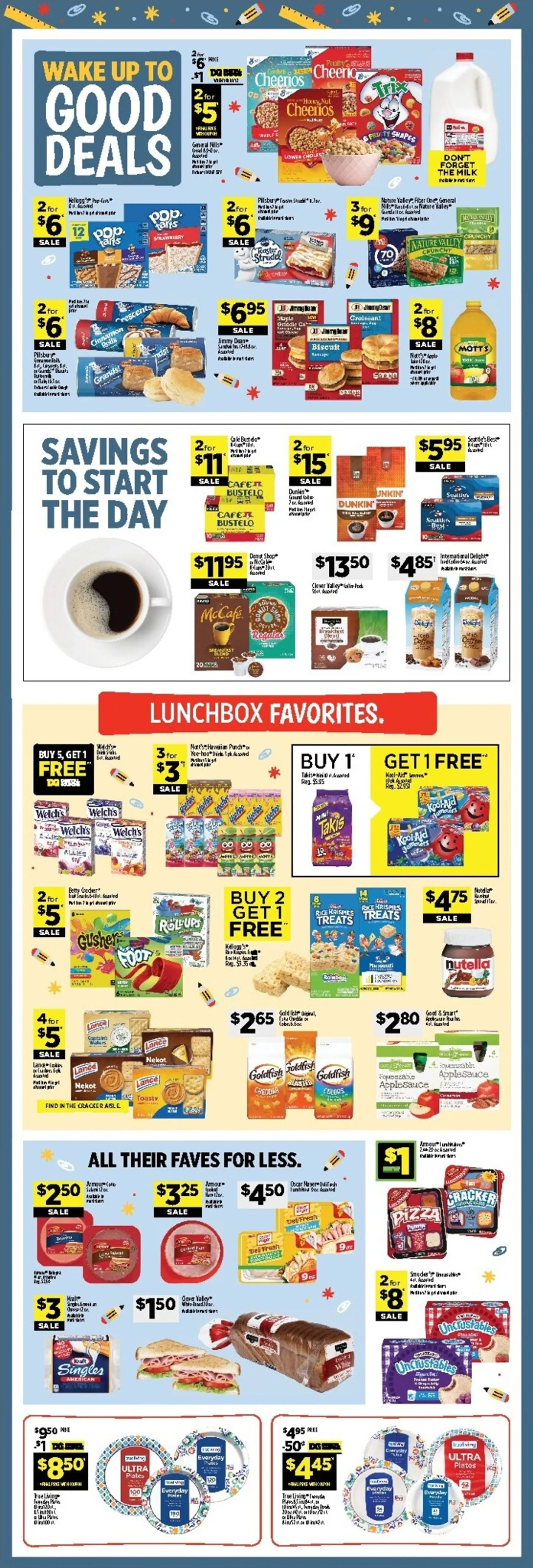 Weekly ad Current Dollar General leaflet valid from Sunday 08/09/2026 to Saturday 08/15/2026 from August 9 to August 15 2026 - Page 4