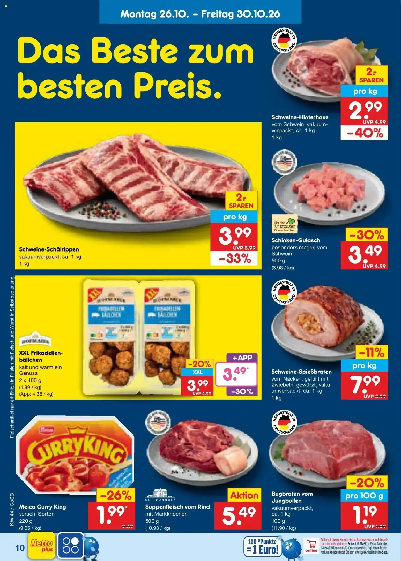 Netto Marken-Discount Prospekt Leipzig (ab 26.10.2026) » Angebote von 26. Oktober bis 30. Oktober 2026 - Prospekt seite 22