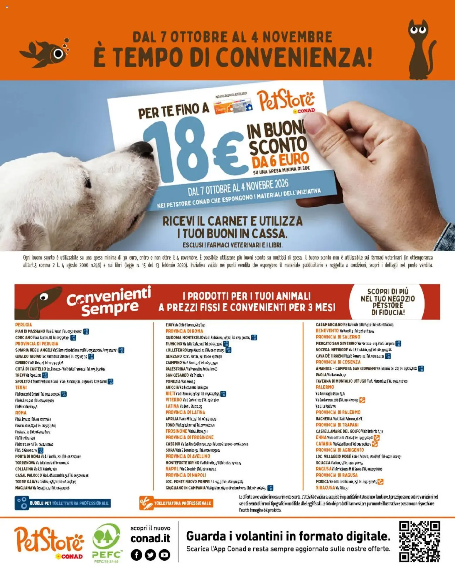 PetStore CONAD da 7 ottobre a 4 novembre di 2026 - Pagina del volantino 8