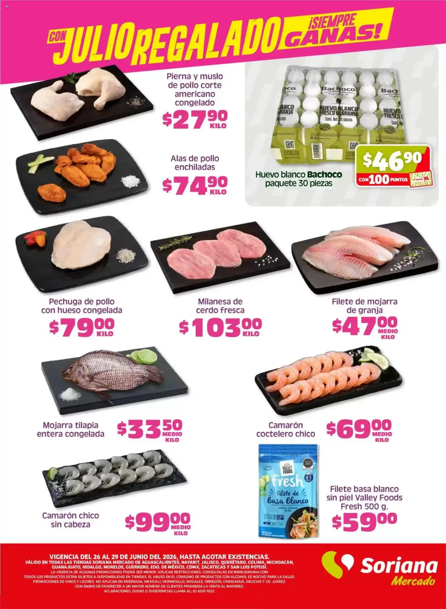 Catálogo de Folleto Soriana Mercado 26 de junio al 29 de junio 2026 - Pagina 3