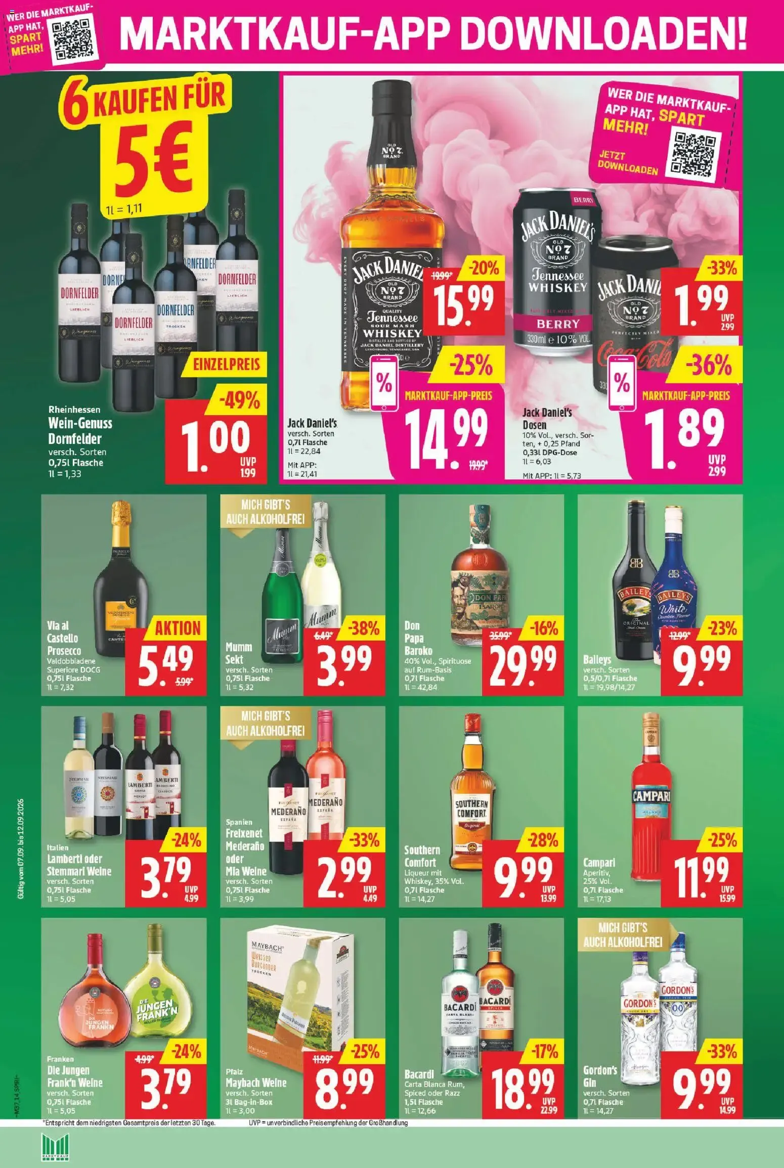 Marktkauf: Wir feiern, Sie sparen von 7. September bis 12. September 2026 - Prospekt seite 14