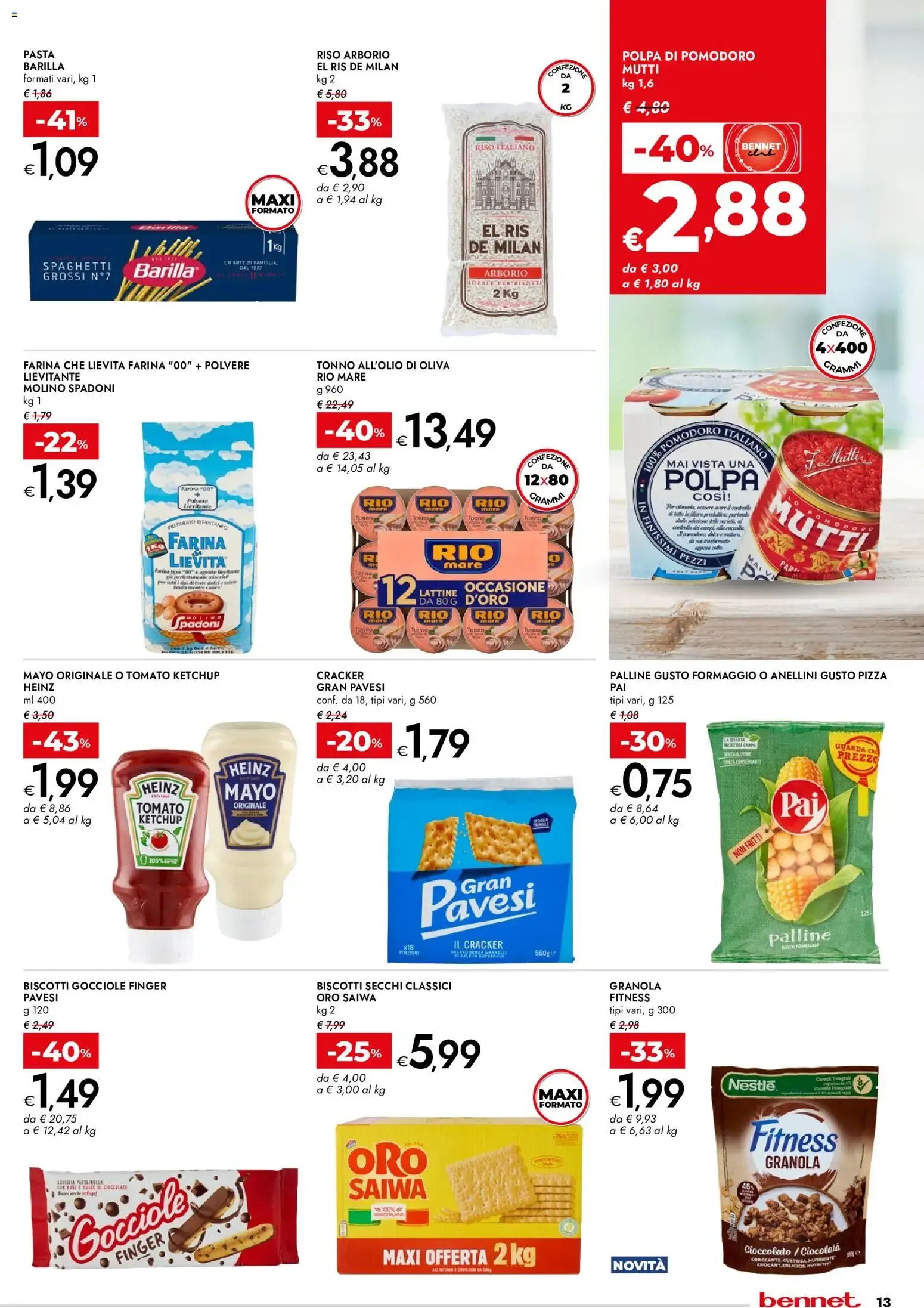 Nuovo bennet volantino Cioccolato che bontà dal 29/10/2026 > offerte anteprima 🛍️ da 29 ottobre a 11 novembre di 2026 - Pagina del volantino 13