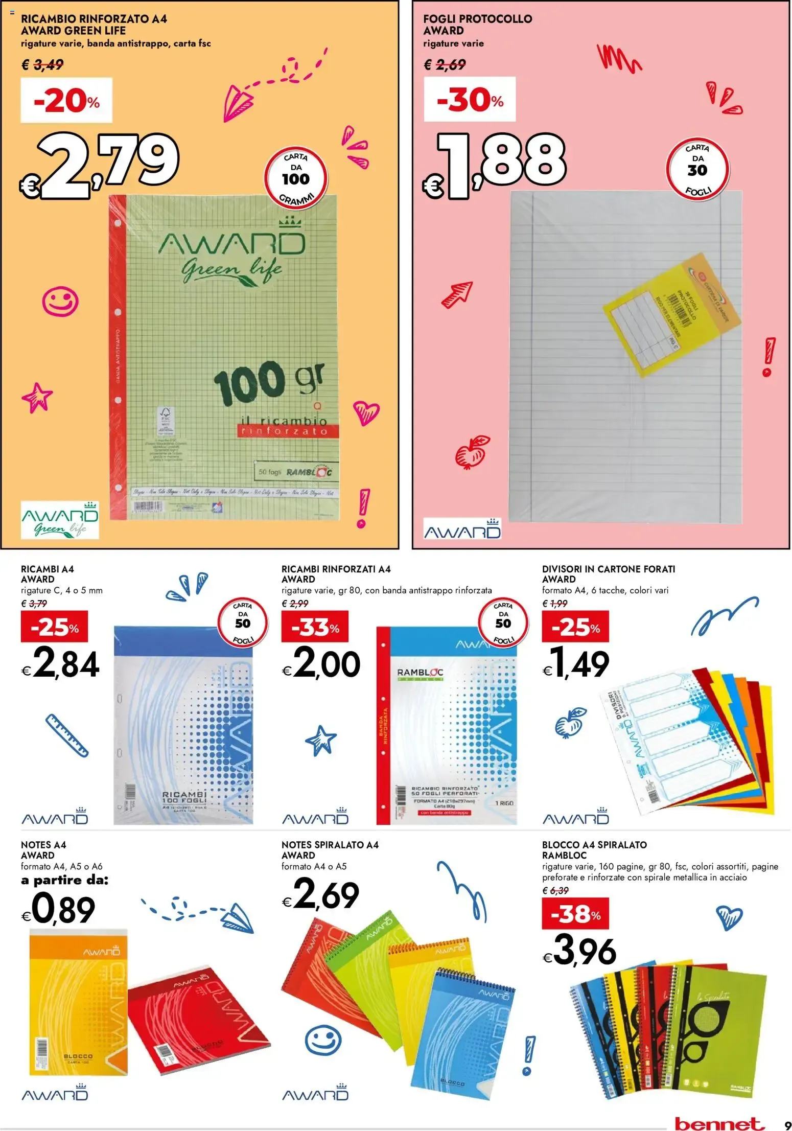 TUTTO PRONTO PER LA SCUOLA da 30 luglio a 16 settembre di 2026 - Pagina del volantino 9