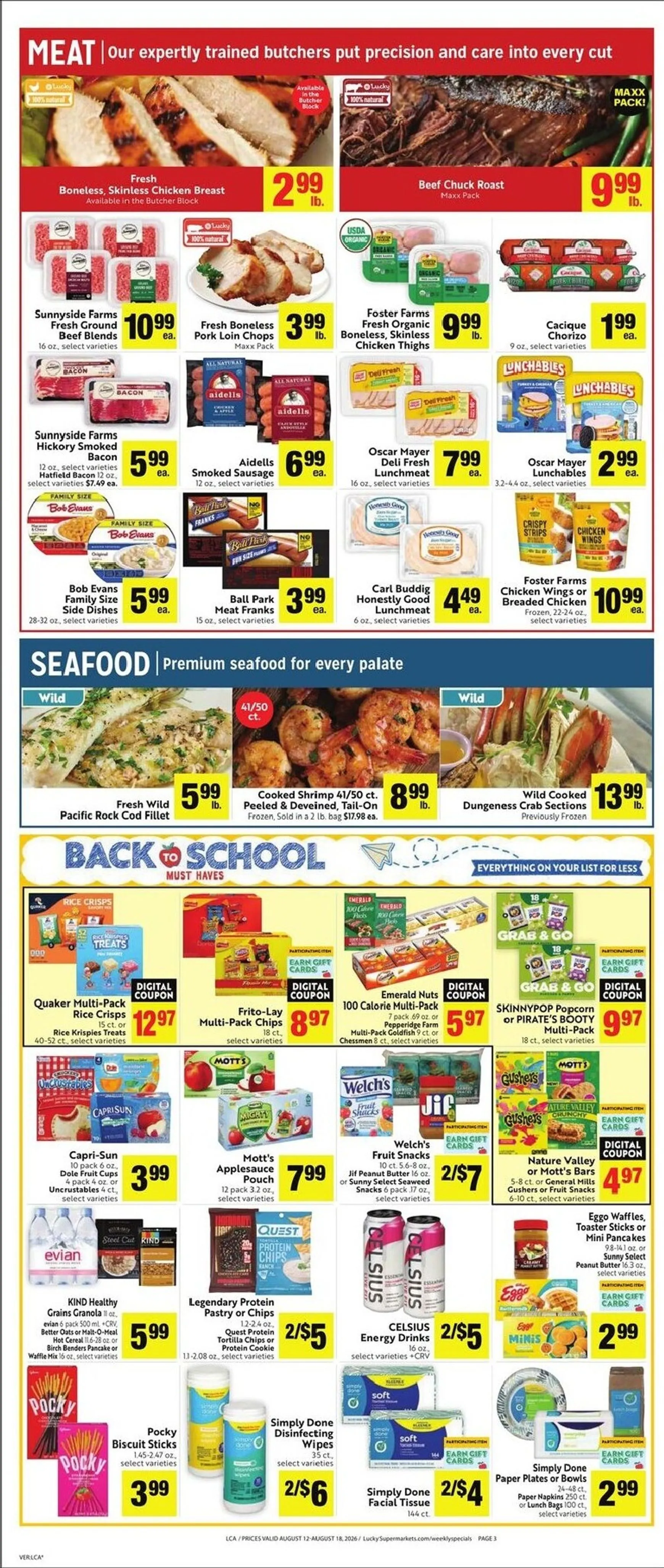 Weekly ad Current Lucky leaflet valid from Wednesday 08/12/2026 to Tuesday 08/18/2026 from August 12 to August 18 2026 - Page 3