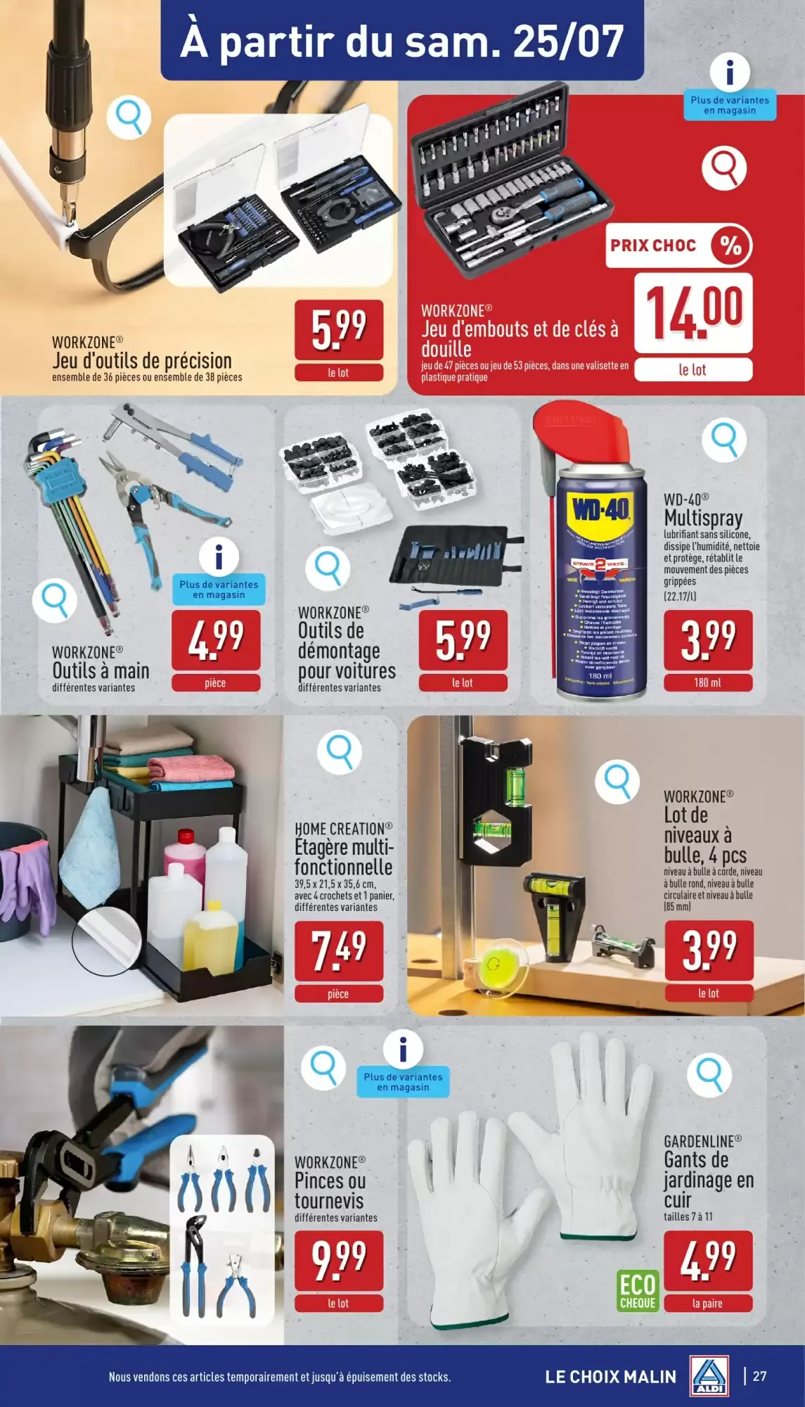 ALDI Dépliant 20/07 - 25/07 van 20 juli tot 25 juli 2026 - folder pagina 27