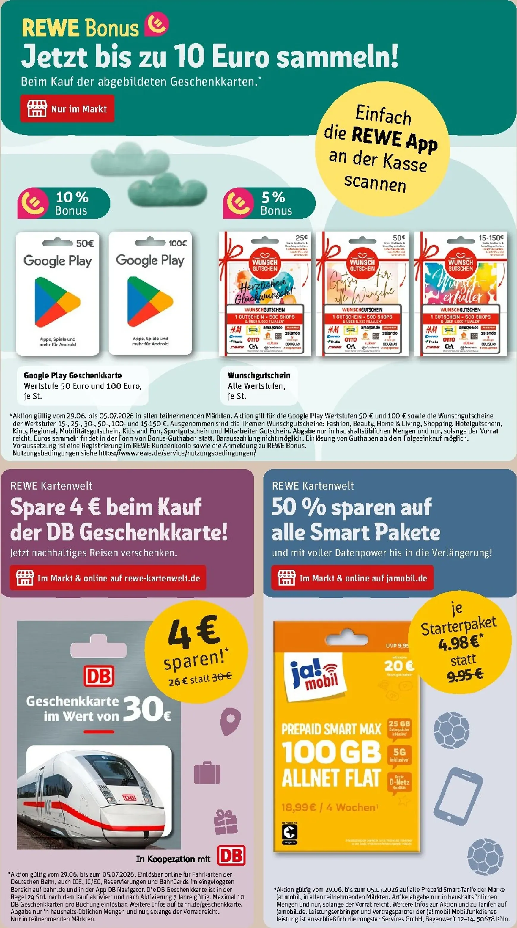 Rewe Prospekt – von Montag 29.06.2026 bis Sonntag 05.07.2026 von 29. Juni bis 5. Juli 2026 - Prospekt seite 32