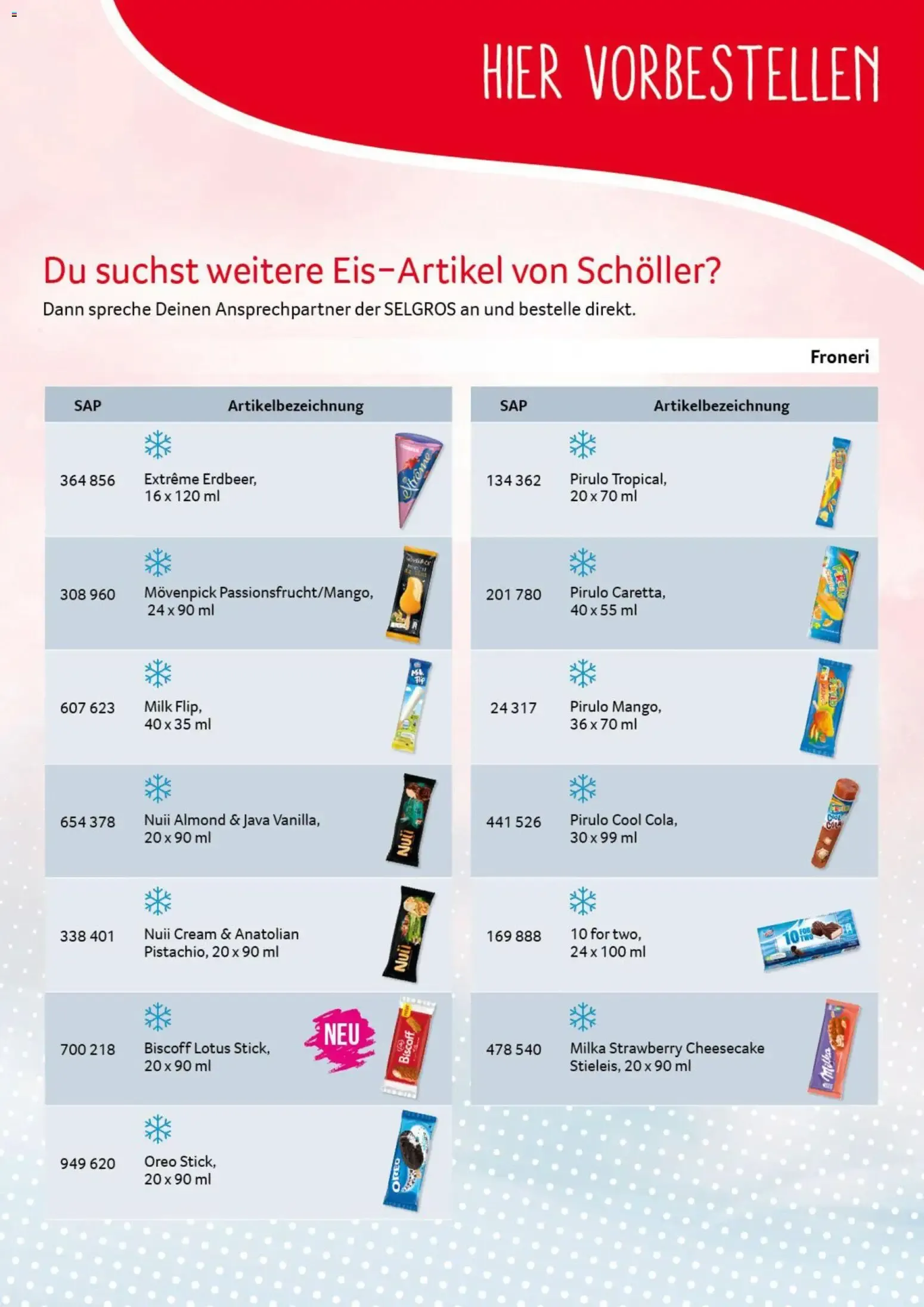 Selgros Impuls Eis (ab 20.07.2026) zum Blättern von 20. Juli bis 31. August 2026 - Prospekt seite 11